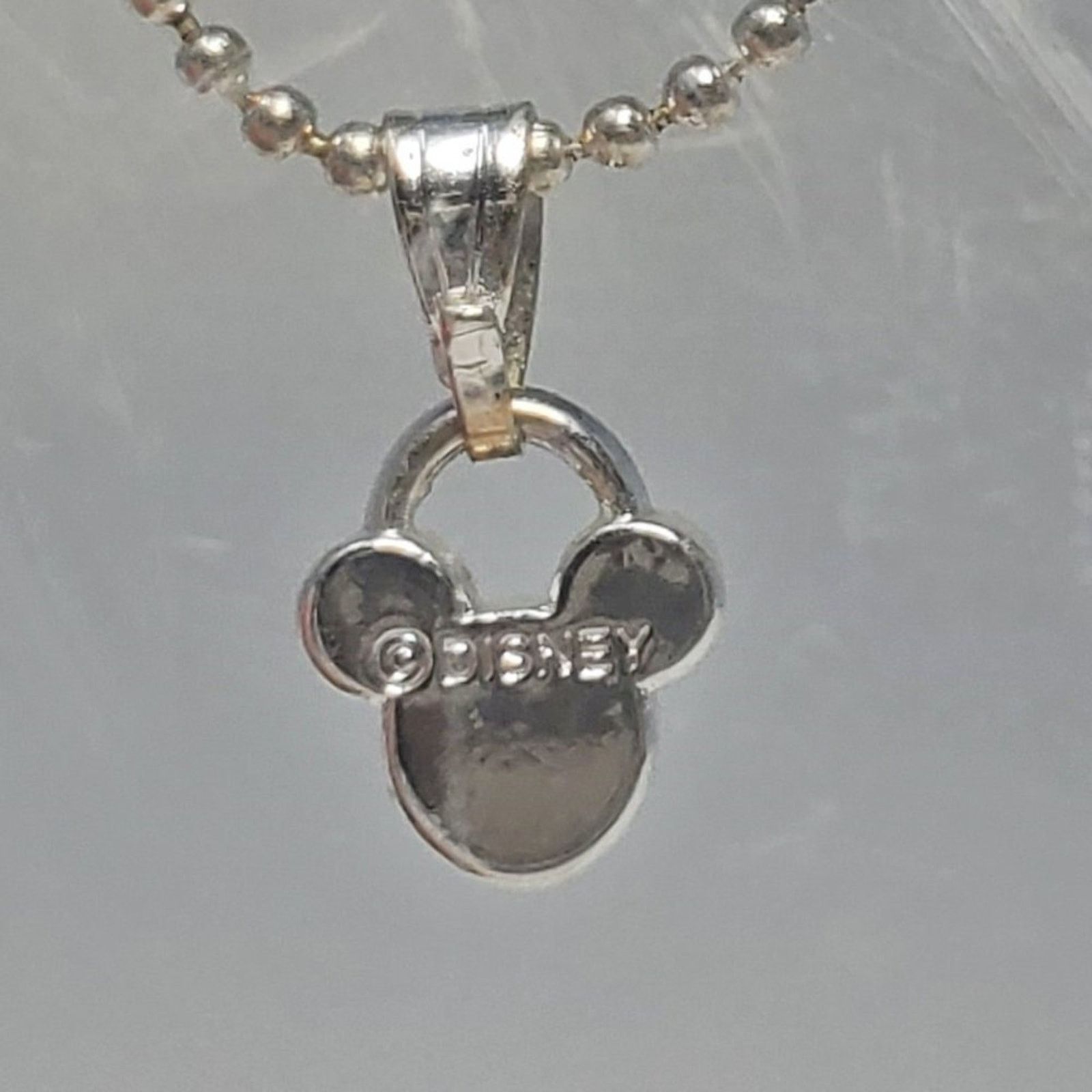 Disney Disney Mickey Mouse Blue/Green Gem Necklace Size ONE SIZE - 11 Thumbnail