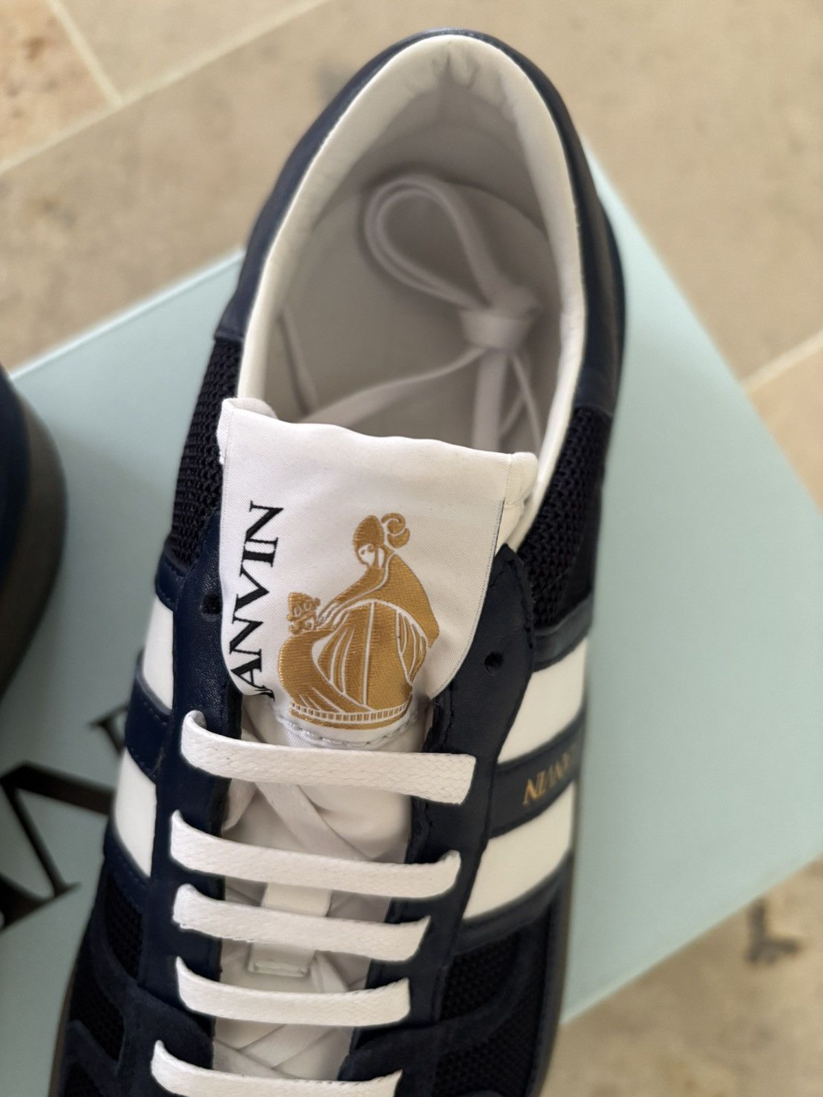Lanvin Lanvin Sneaker Navy Size US 8 / EU 41 - 4 Thumbnail