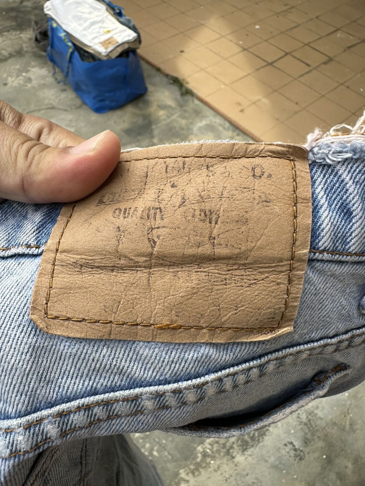 Levi's Vintage Levis 606 Distressed Denim Pant Size US 32 / EU 48 - 8 Thumbnail