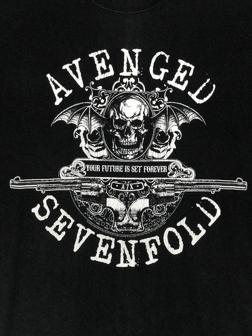 Band Tees × Vintage vintage Avenged Sevenfold rock metal band Size US M / EU 48-50 / 2 - 3 Thumbnail