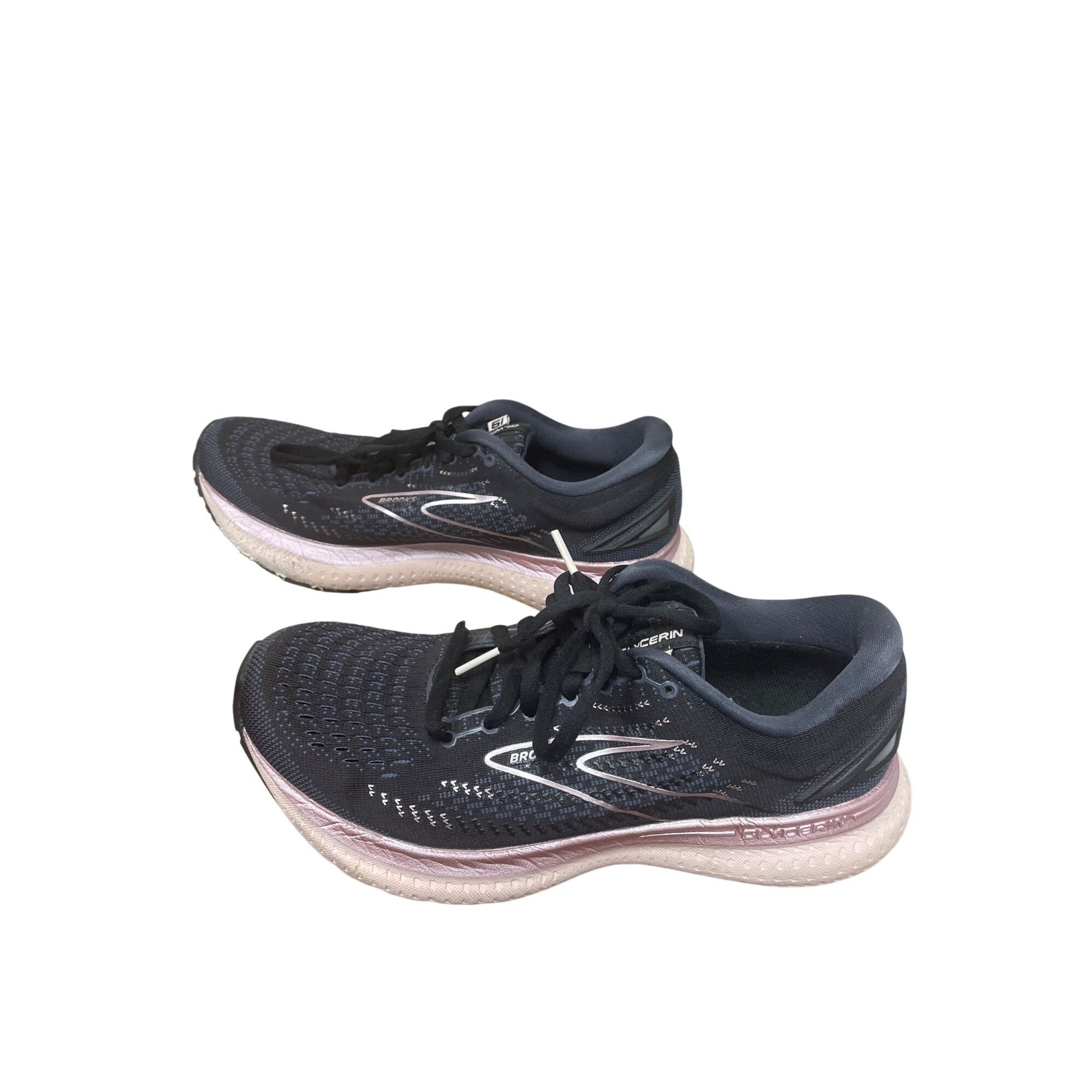 Brooks Brooks Glycerin 19 womans Blue black LT Running walk sneaker Size US 8.5 / IT 38.5 - 4 Thumbnail