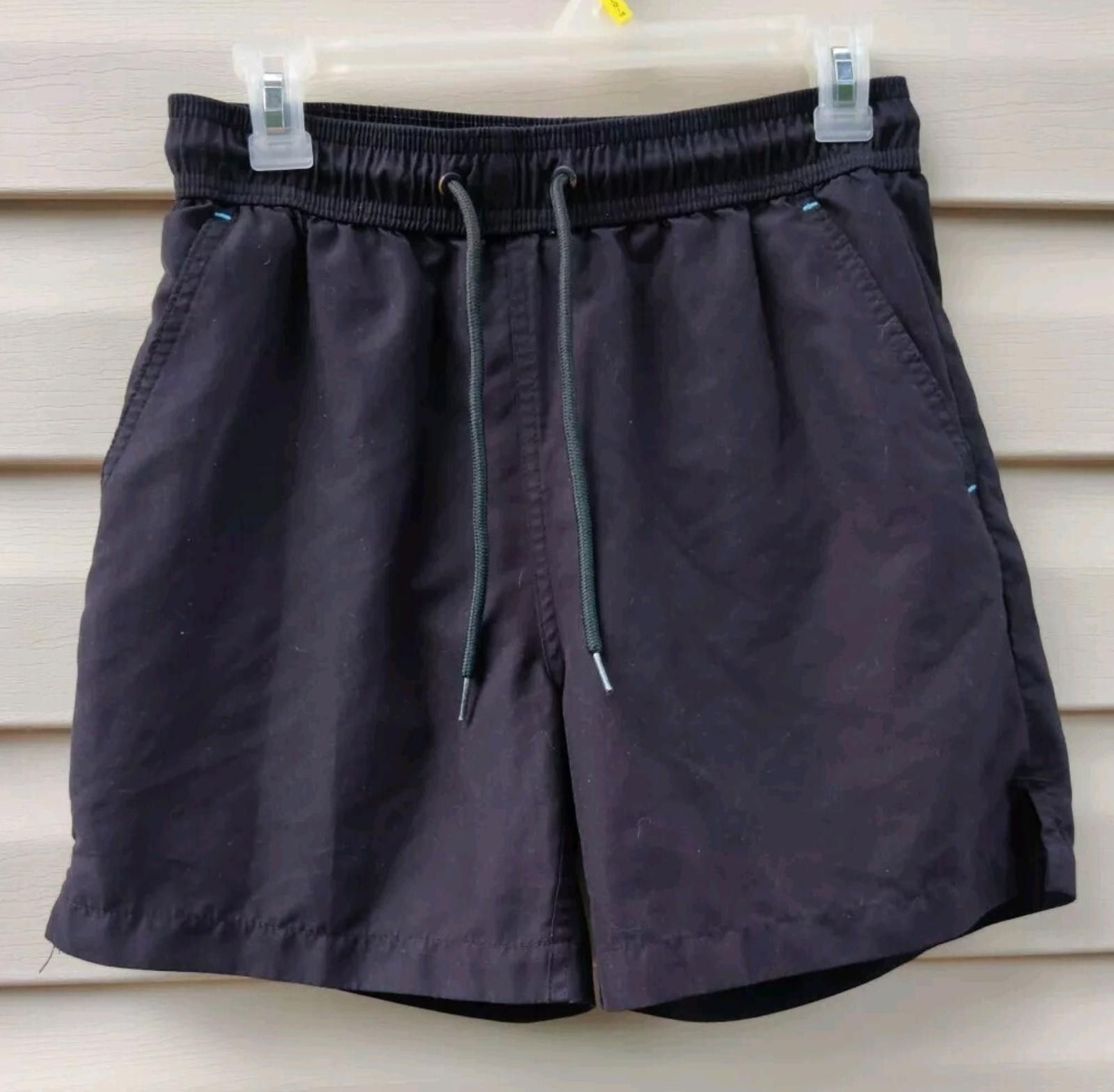 George George Small 28-30 Swimming Trunks Swim Shorts Black Pocket Size US 30 / EU 46 - 2 Thumbnail
