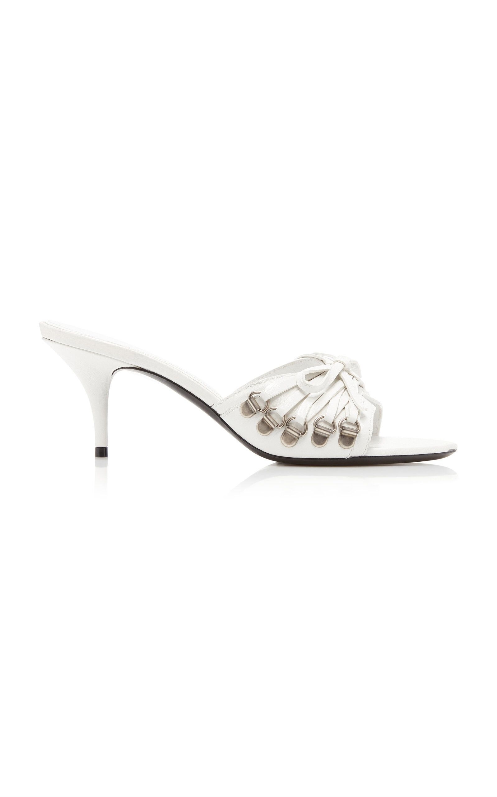 Balenciaga o1tr1nto0226 Cagole Sandals With Corset in White Size US 11 / IT 41 - 1 Thumbnail