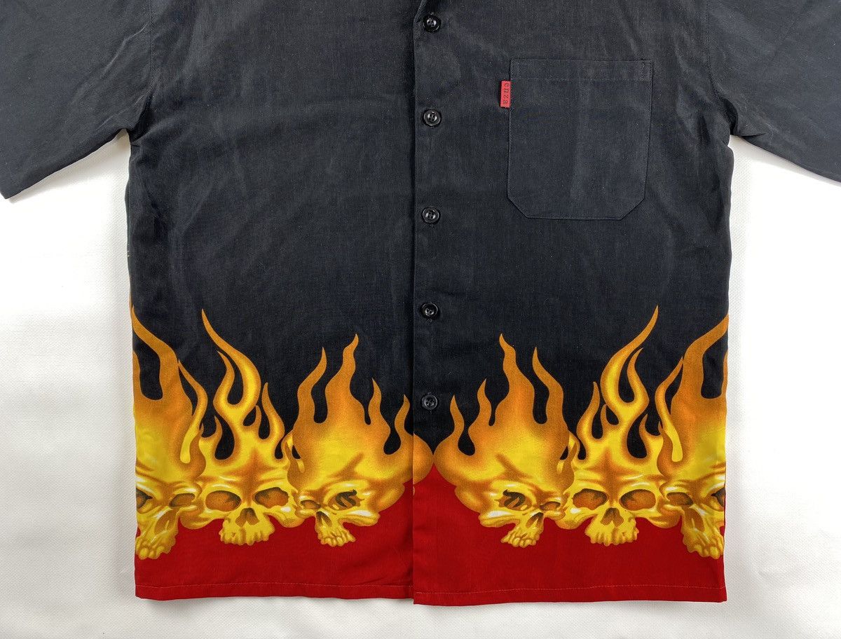 Frame Flame Hawaiian Shirt Vacation Party Size US M / EU 48-50 / 2 - 3 Thumbnail