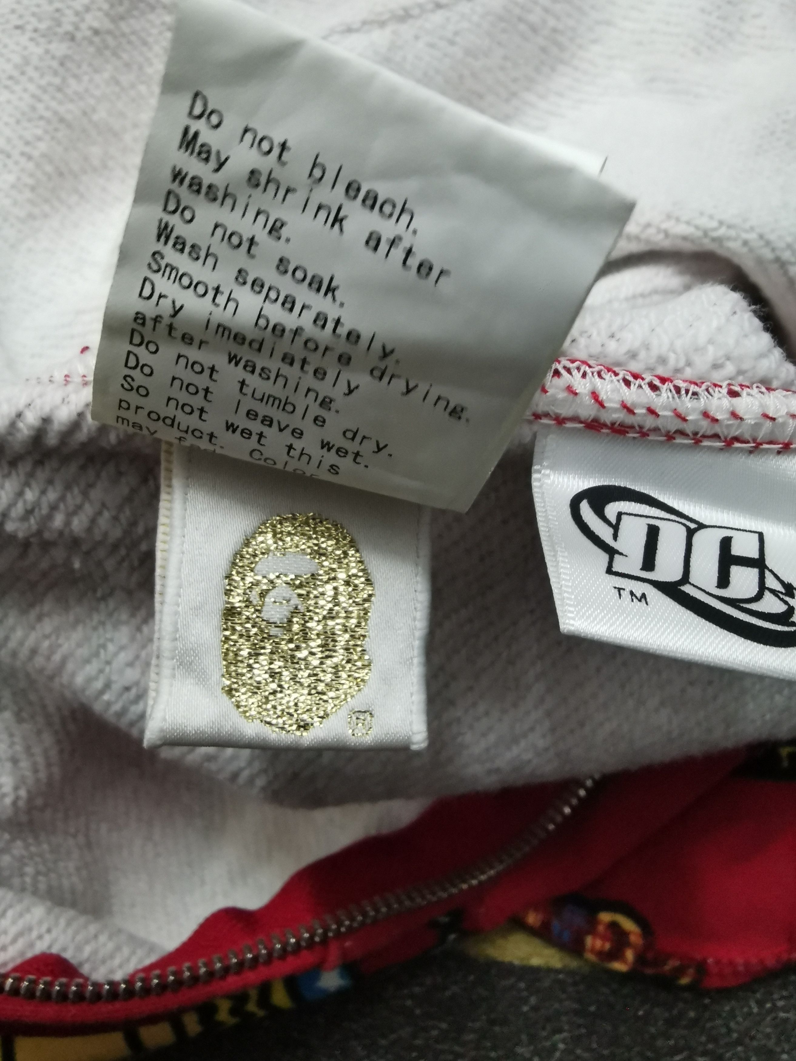 Bape × DC Comics Bape x DC Comics Baby Milo Full Zip Hoodie Size ONE SIZE - 5 Thumbnail