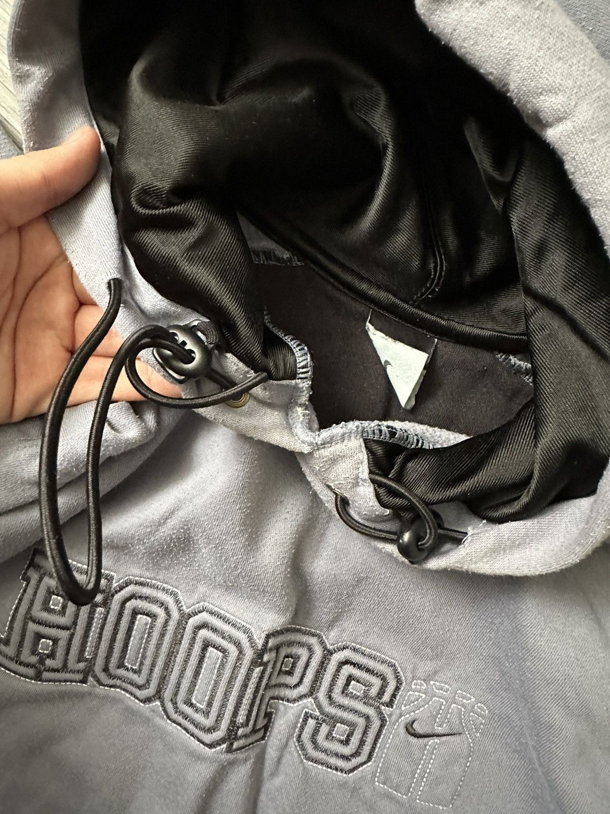 Nike × Nike ACG × Vintage Nike Hoops basketball Vintage y2k boxfit oversised hoodie Size US L / EU 52-54 / 3 - 7 Thumbnail
