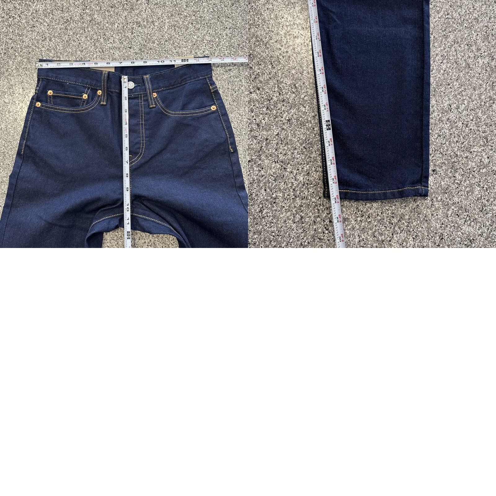 Levi's VINTAGE Levi's Jeans Women 27x28 Wedgie Fit Straight Dark Wash Stretch Button Fly Size 27" / US 4 / IT 40 - 8 Thumbnail