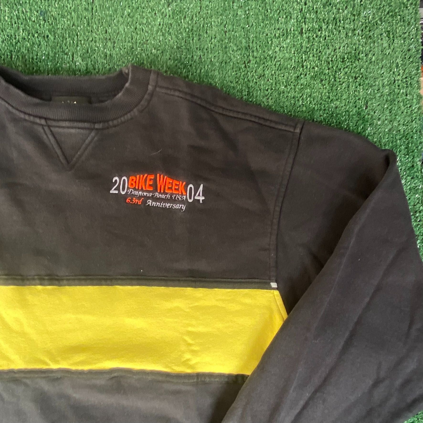 Vintage Vintage Y2K Bike Week Sweatshirt Grunge Motorcycle Biker Size US XXL / EU 58 / 5 - 2 Thumbnail