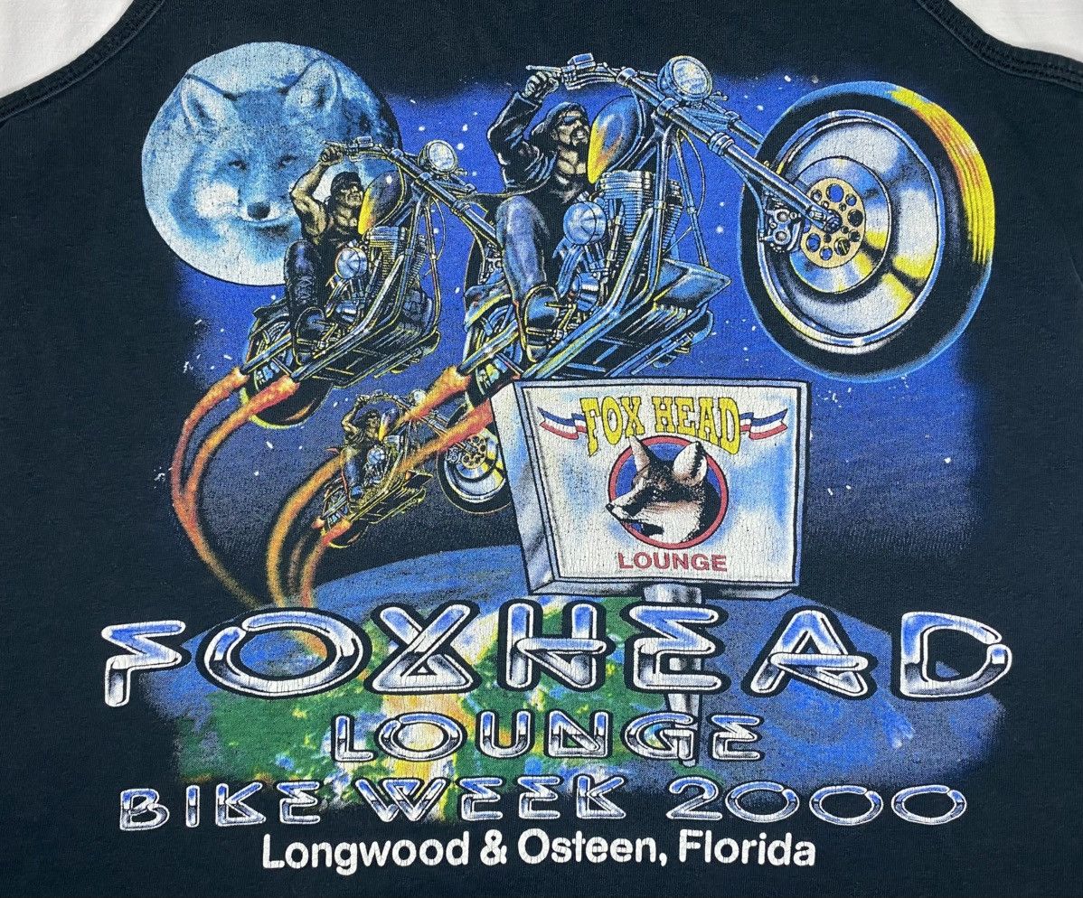 Anvil Bike Week 2000 Fox Head Lounge Florida Tank Top Black M Size US M / EU 48-50 / 2 - 3 Thumbnail