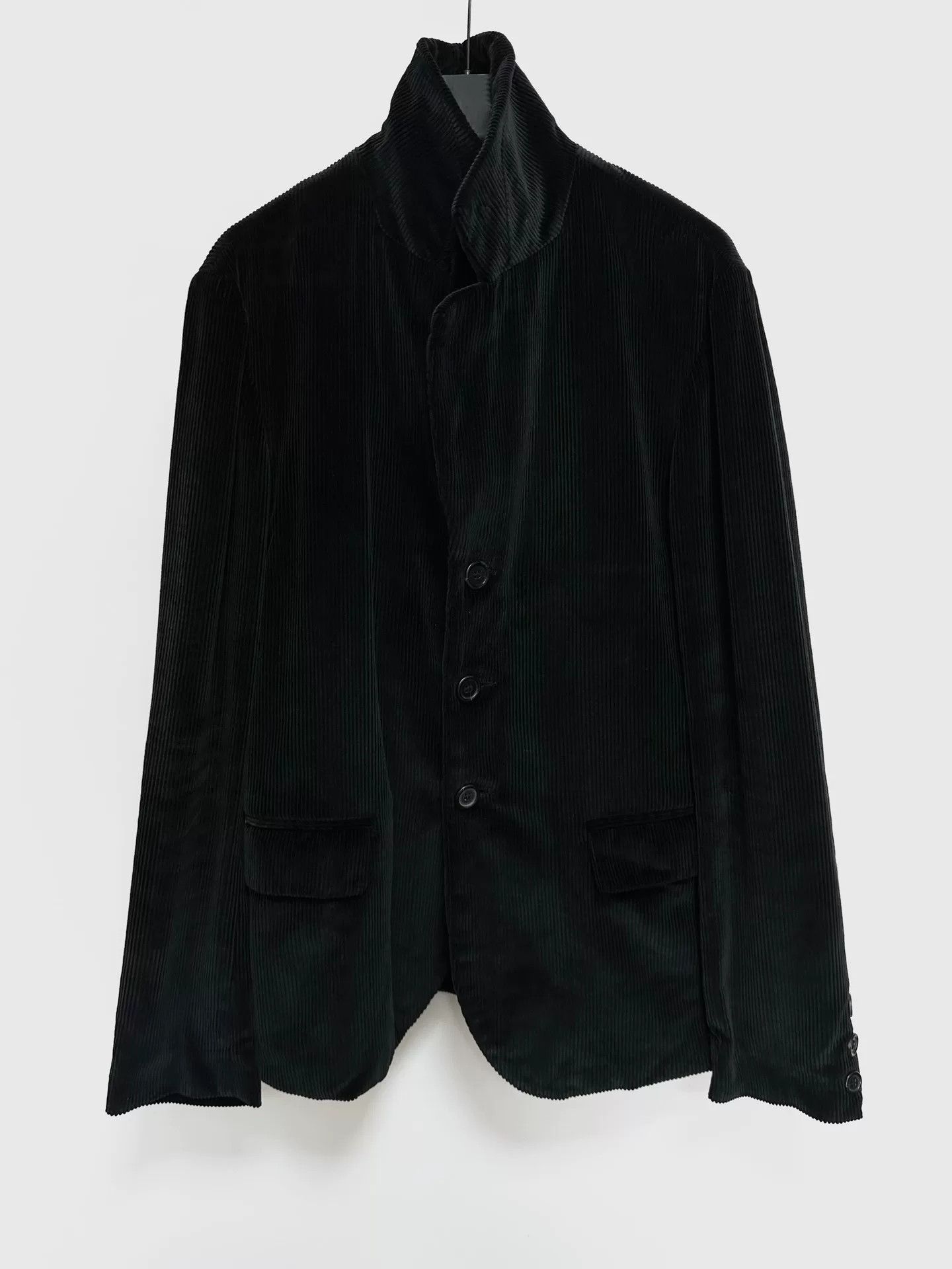Casey Casey classic black corduroy blazer jacket Size US XS / EU 42 / 0 - 1 Thumbnail