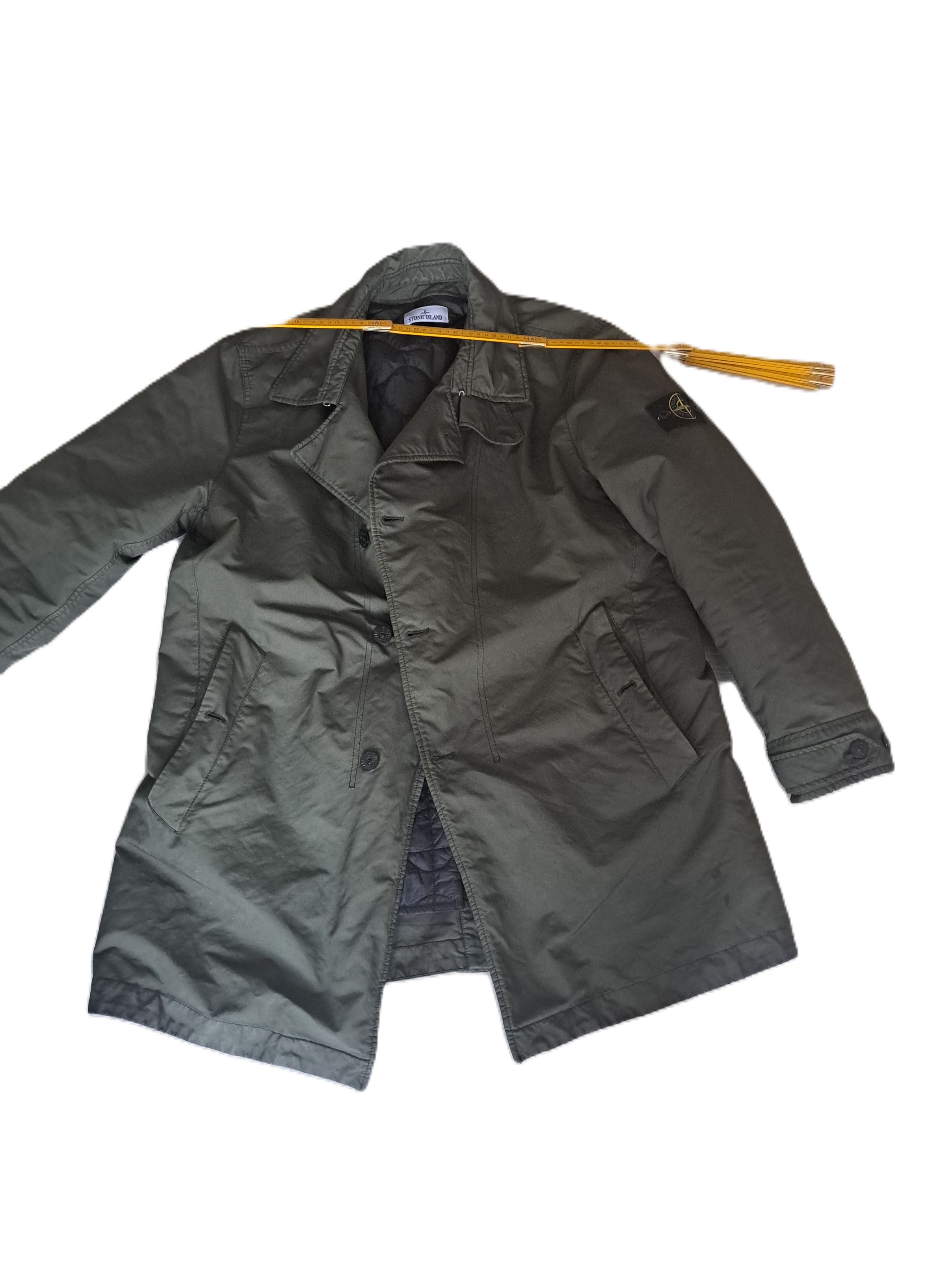 Stone Island Stone Island Trenchcoat in Khaki Green Size US XL / EU 56 / 4 - 2 Thumbnail