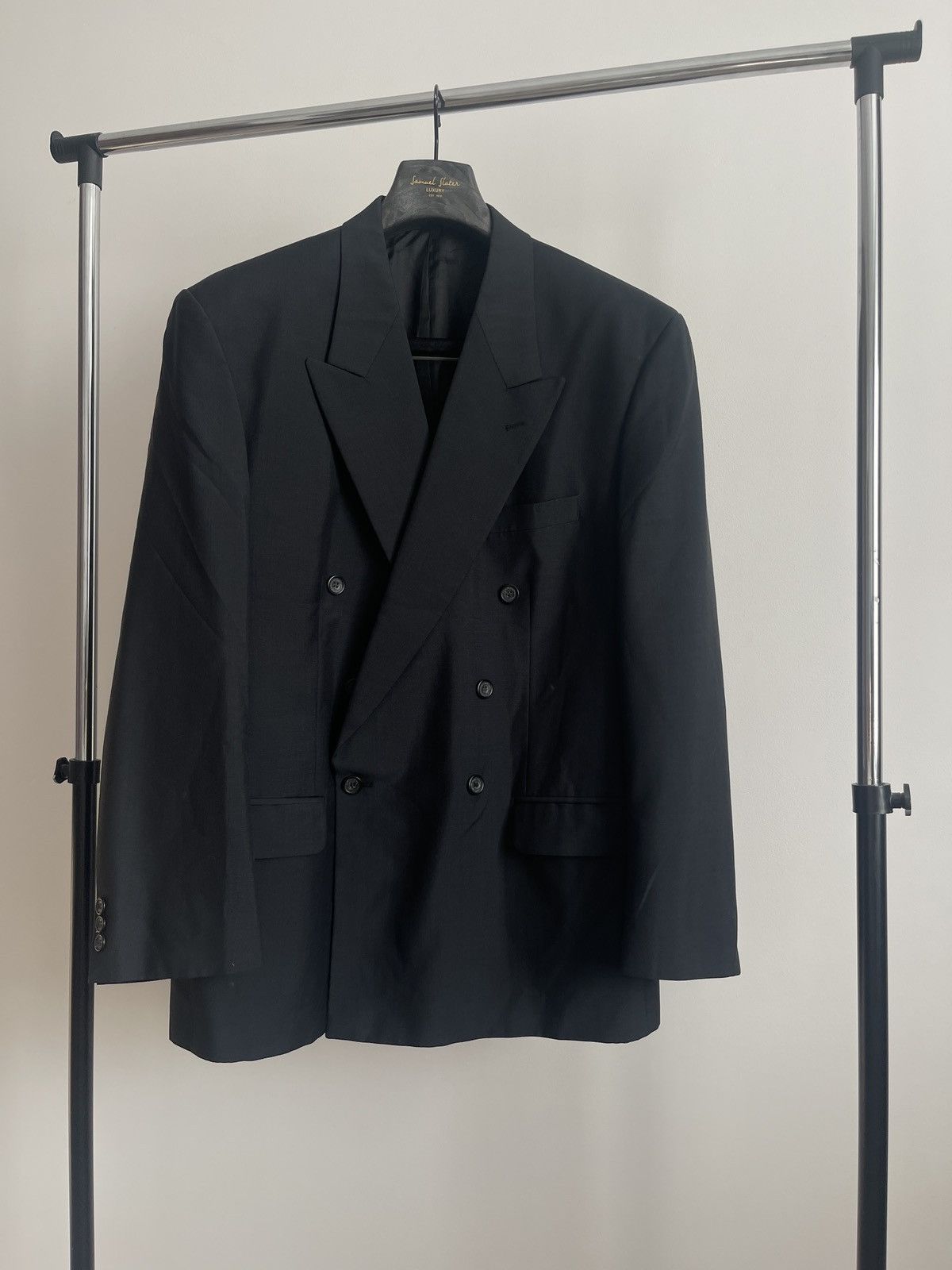 Vintage Vintage double-breasted blazer classic jacket turo 54 Size 44R - 1 Thumbnail