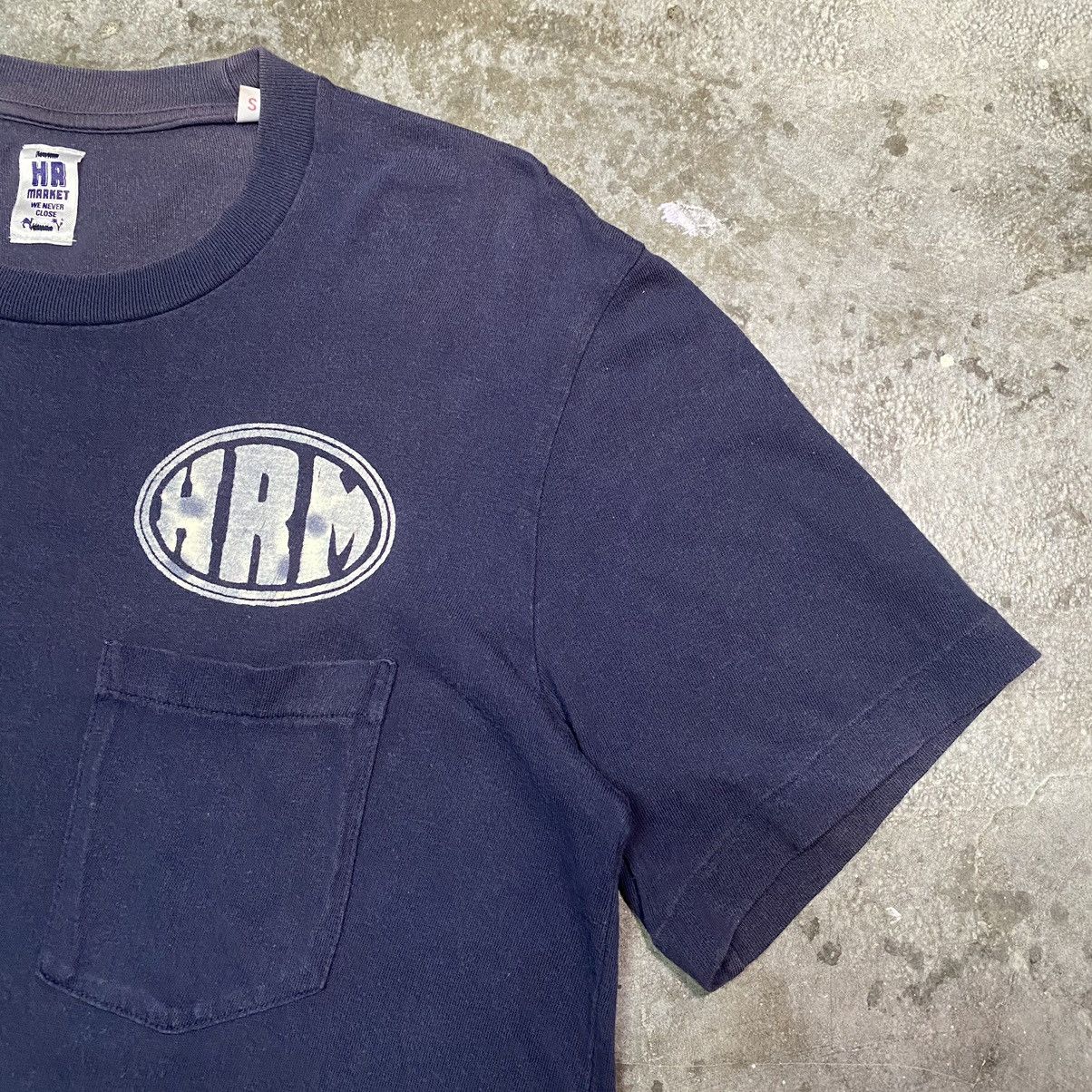 Blue Blue Japan RARE! VINTAGE HR MARKET SELVEDGE POCKET TEE JAPAN SHIRT Size US S / EU 44-46 / 1 - 8 Thumbnail