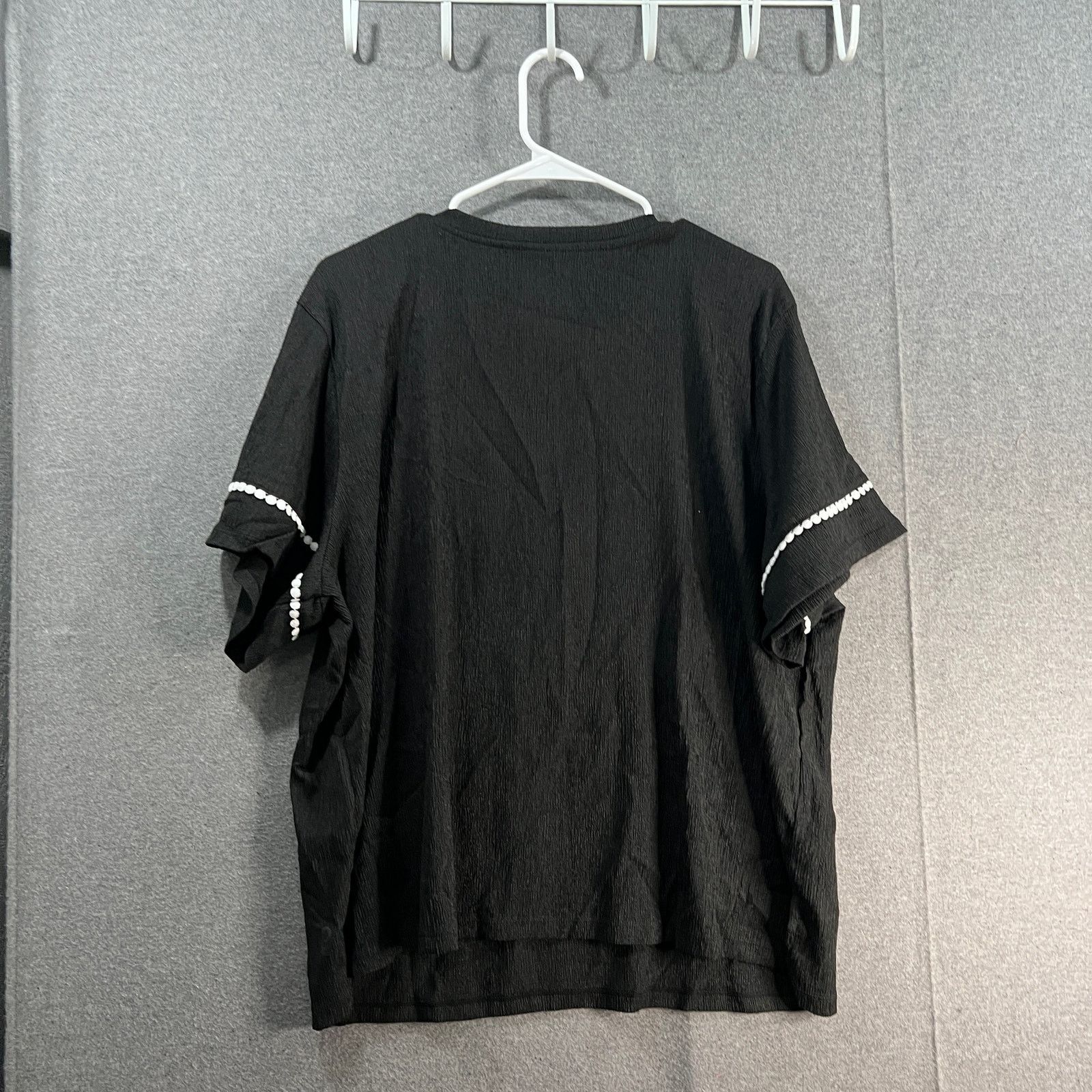 Other Cuddl Duds Casual T Shirt Ladies Crepe Knit V Size XXL / US 16-18 / IT 52-54 - 2 Thumbnail