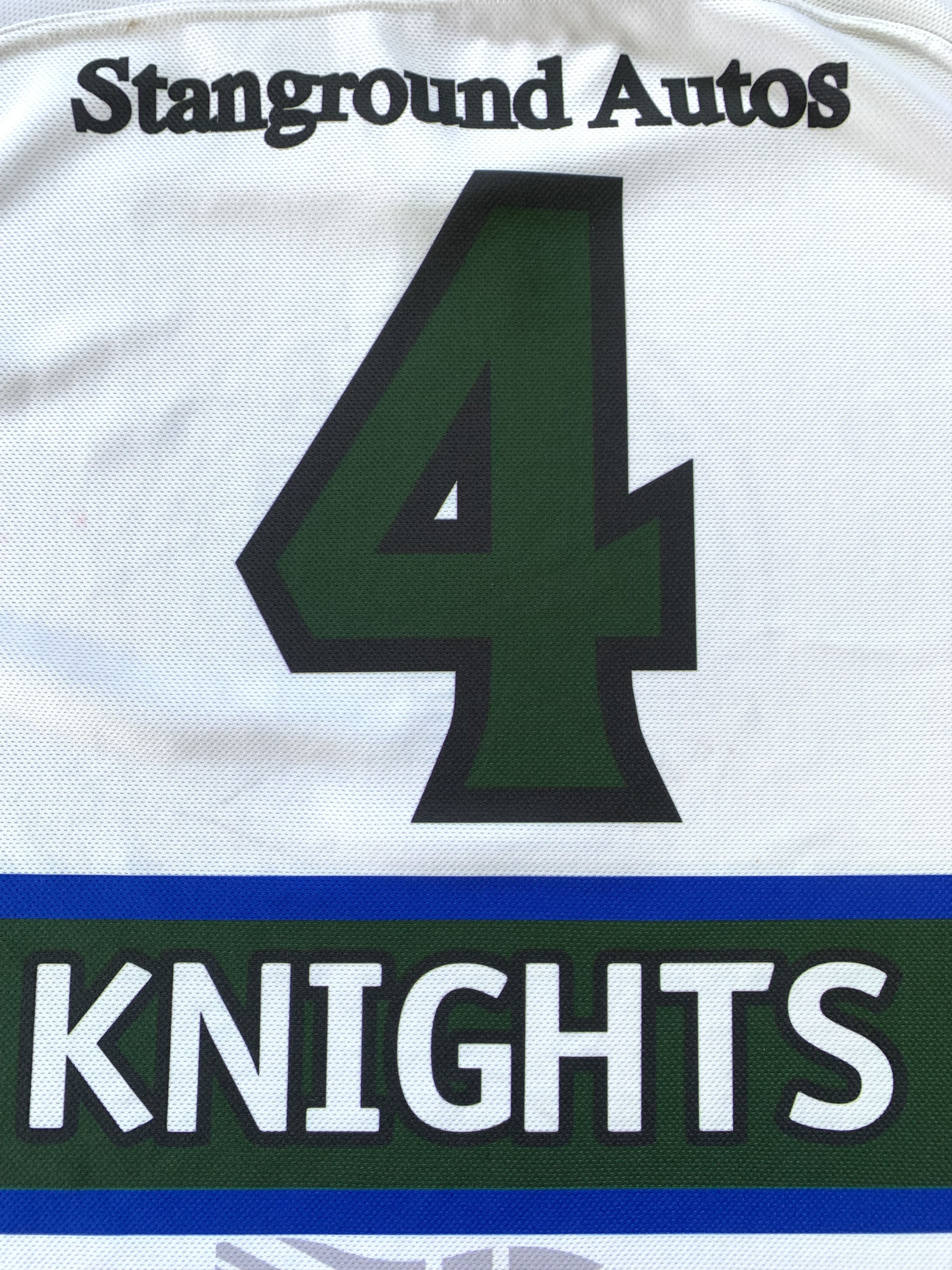 NHL × Vintage Vintage Rhino Sports Jesse Hammill #4 Hockey Jersey Size US XXL / EU 58 / 5 - 10 Thumbnail