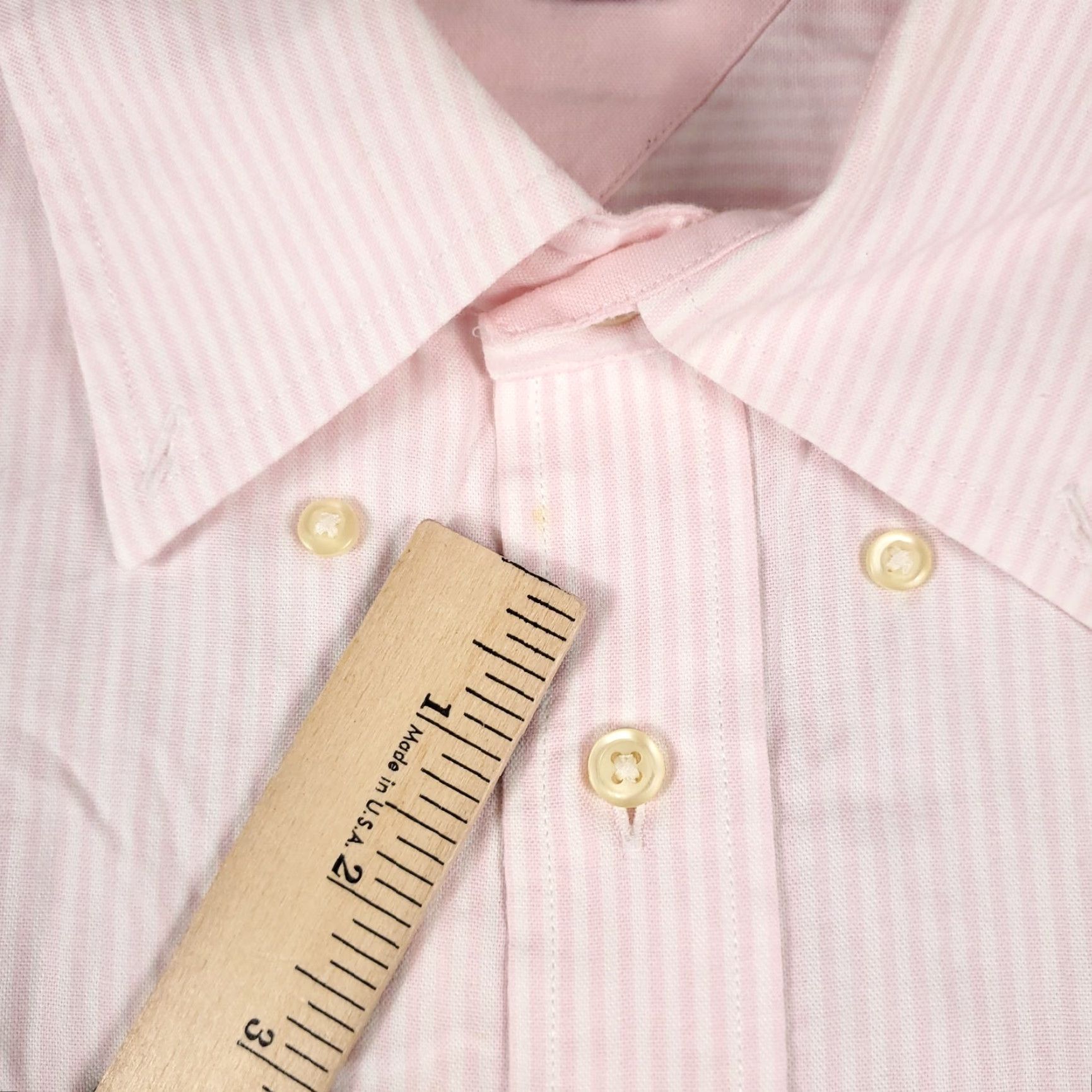 Tommy Hilfiger Tommy Hilfiger Shirt Mens XL Pink Striped Long Sleeve Button-Up Casual Size US XL / EU 56 / 4 - 3 Thumbnail