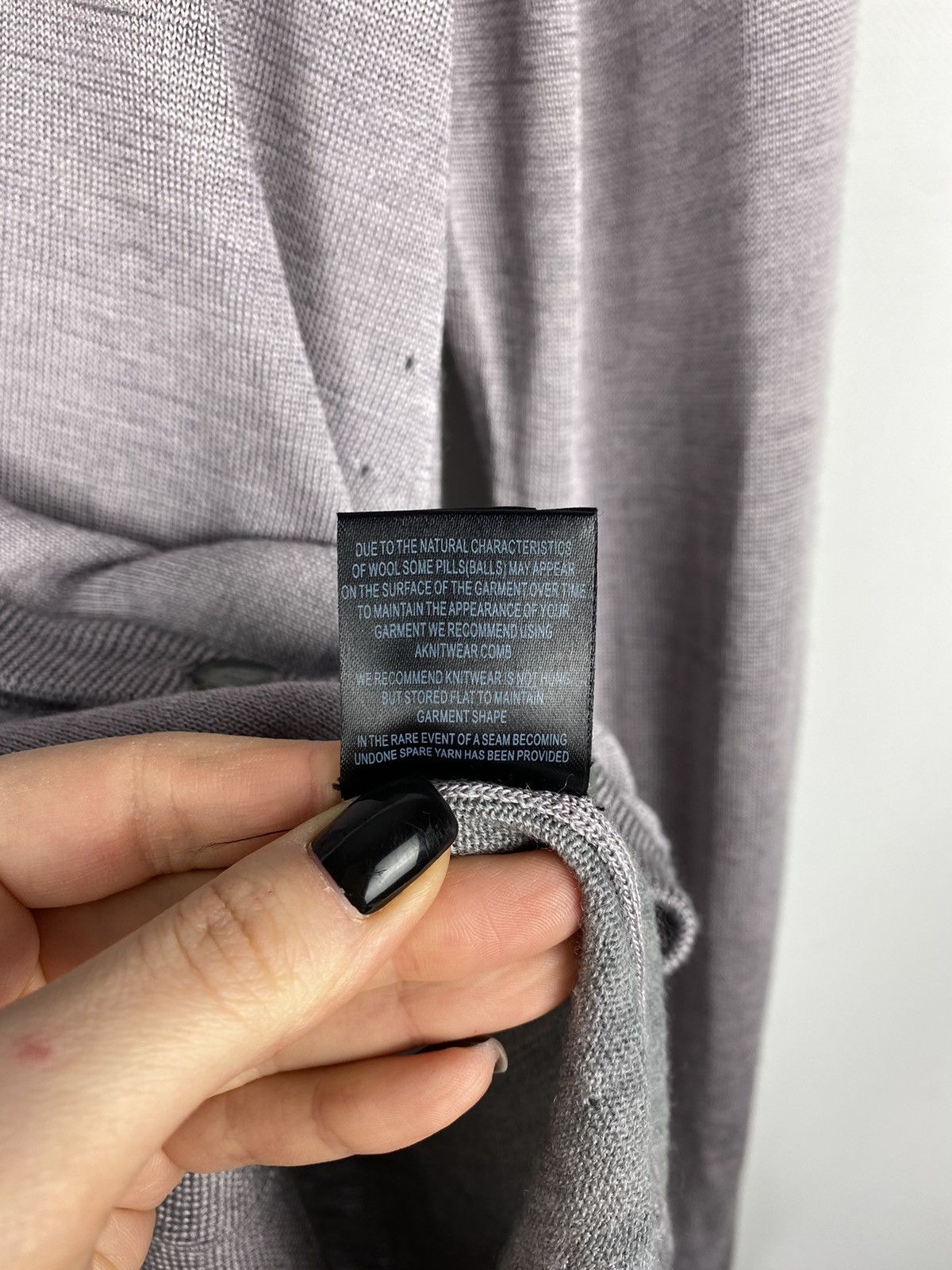 Allsaints Allsaints Shine Story wool cardigan sweater size L Size US L / EU 52-54 / 3 - 13 Thumbnail