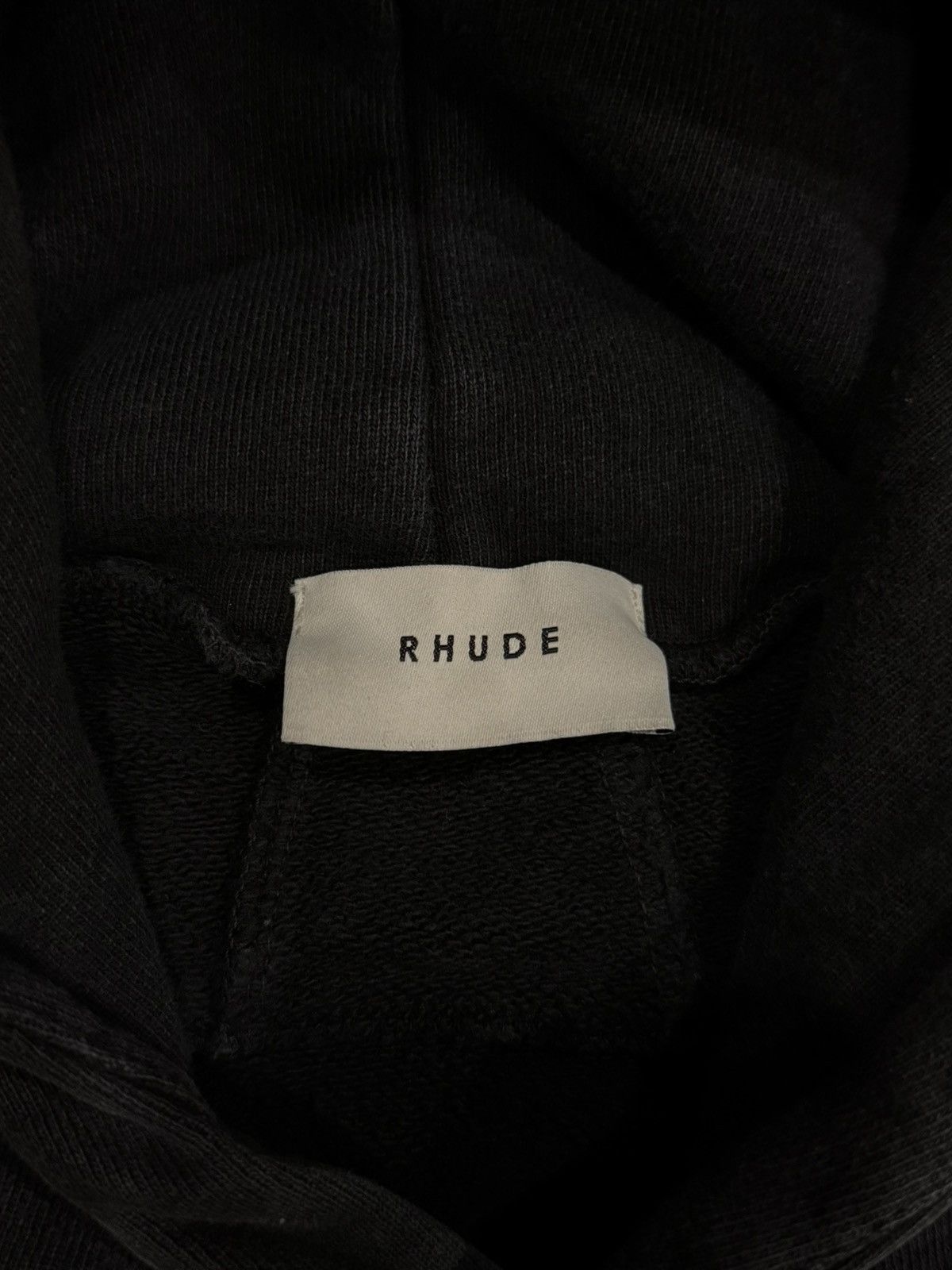 Rhude Rhude Chateau Logo Black Hoodie Without Rhegards To Expense Size US M / EU 48-50 / 2 - 7 Thumbnail
