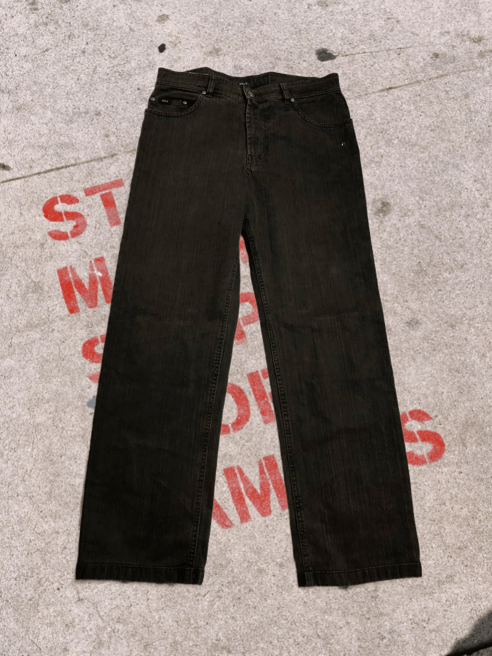 BRAX Brax Straight Fit Classic Stretch Jeans Size US 33 - 1 Thumbnail