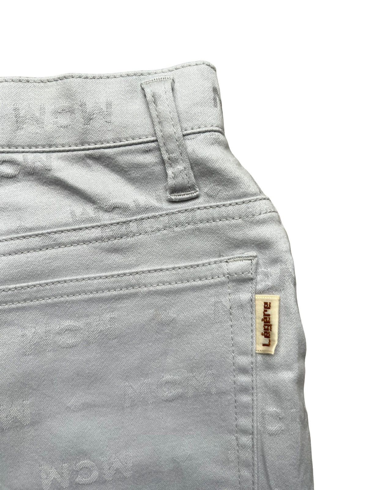 Vintage Vintage MCM Monogram Flare Bootcut Pants 25x30 Size 25" / US 0 / IT 36 - 8 Thumbnail