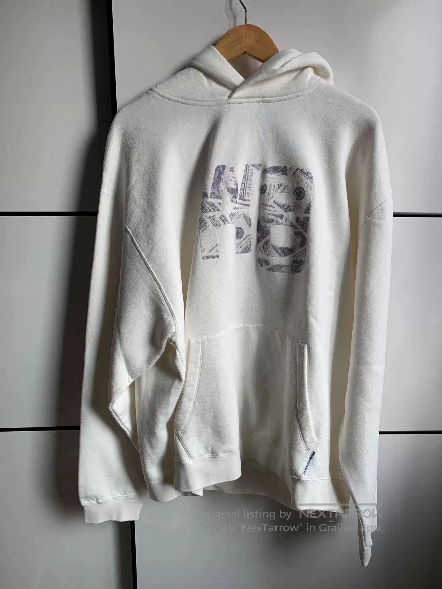 Alexander Wang Alexander Wang Dollar Logo Hoodie. Size US XL / EU 56 / 4 - 1 Thumbnail