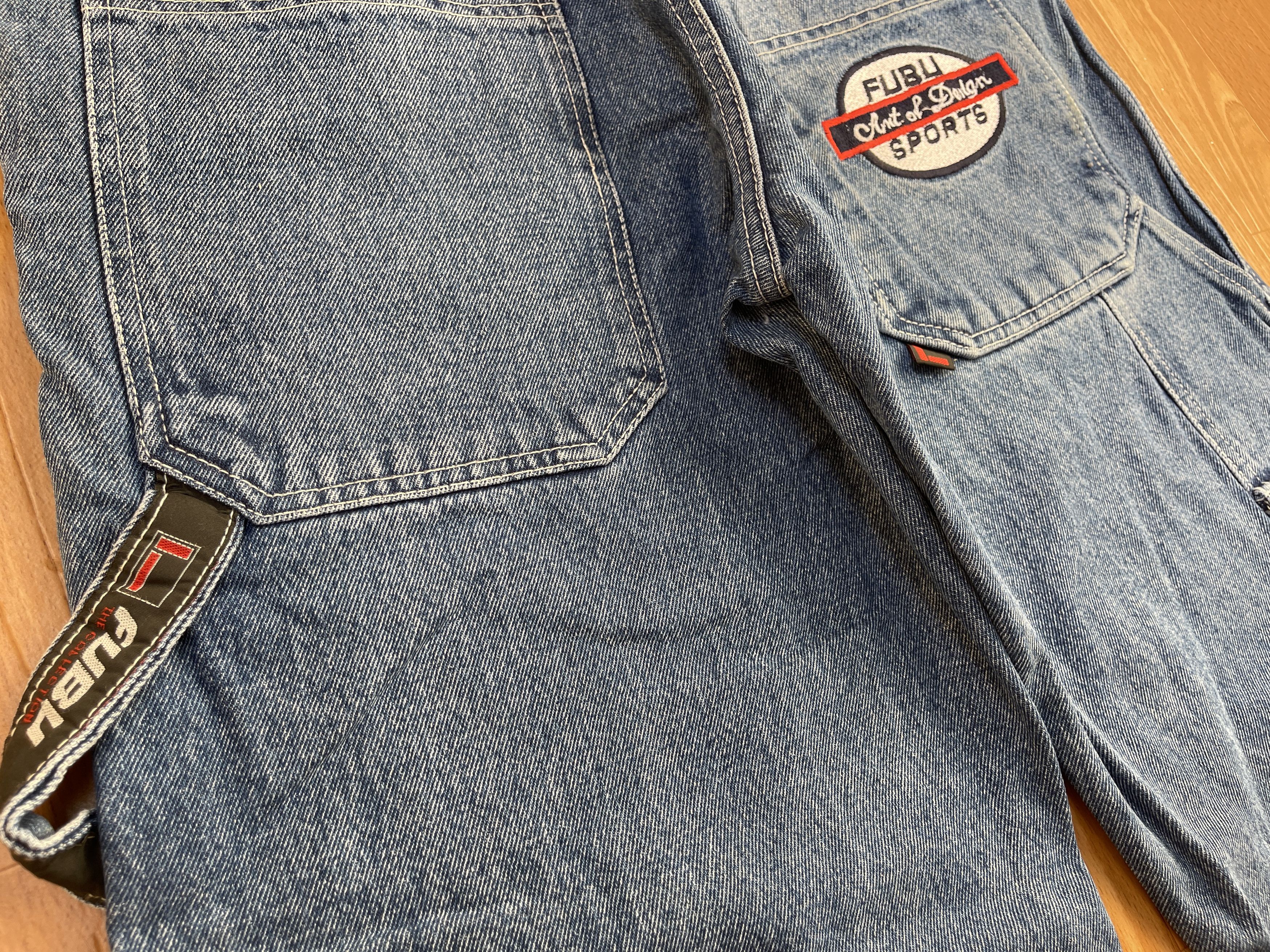Fubu FUBU jeans, vintage baggy jeans, 90s hip hop skater Y2K 32 Size US 32 / EU 48 - 8 Thumbnail