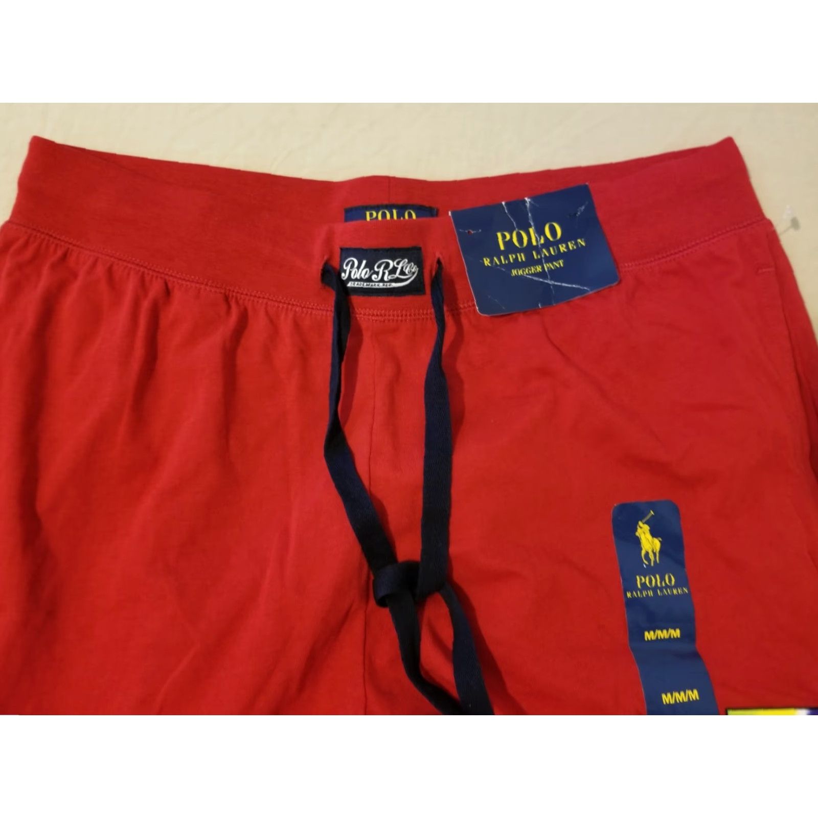 Polo Ralph Lauren Polo Ralph Lauren Mens Jogger Pants M Athletic Red Cotton Shirt? Size US M / EU 48-50 / 2 - 5 Thumbnail
