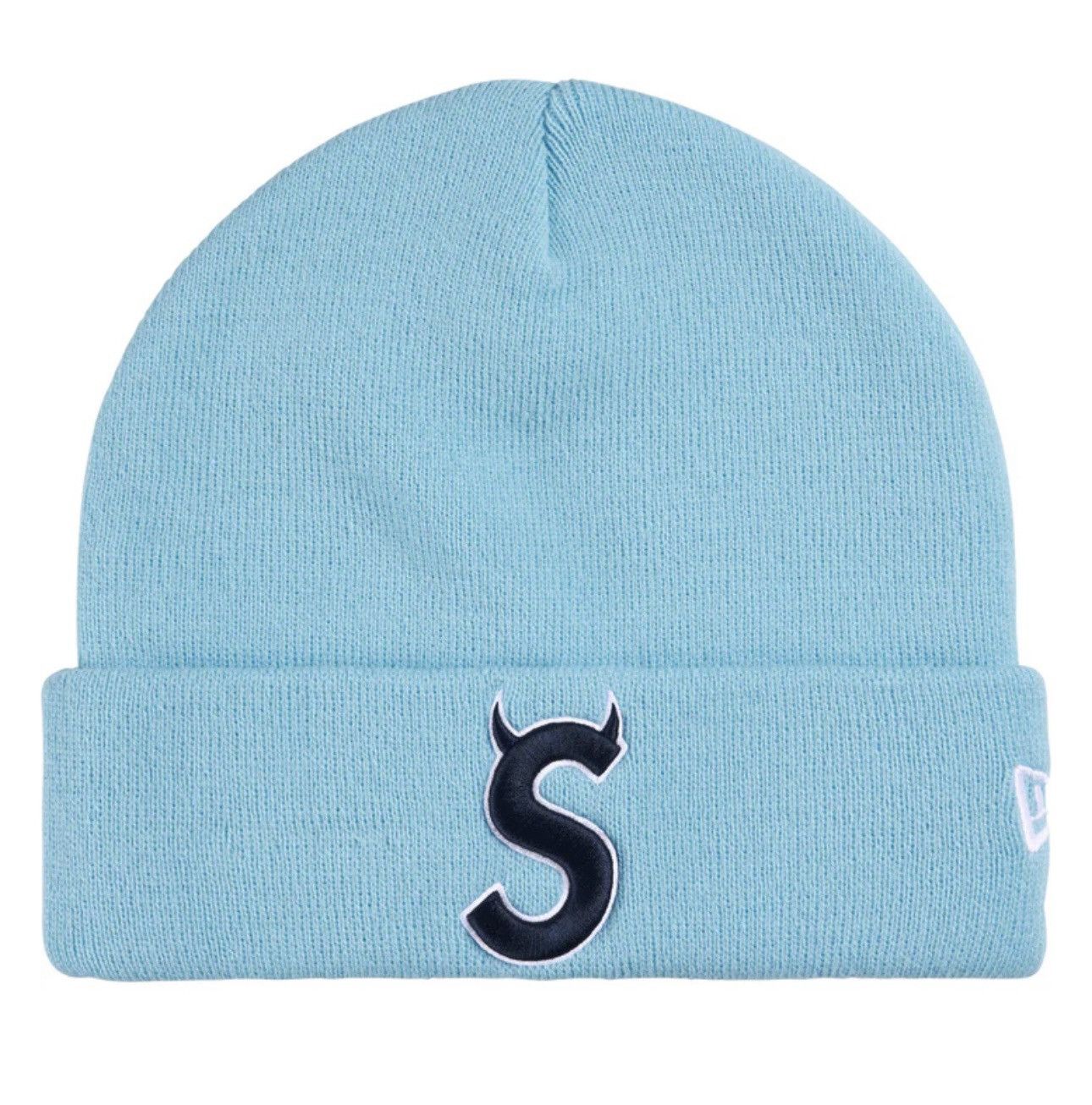 New Era × Supreme New Era® Devil S Logo Beanie Size ONE SIZE - 5 Thumbnail