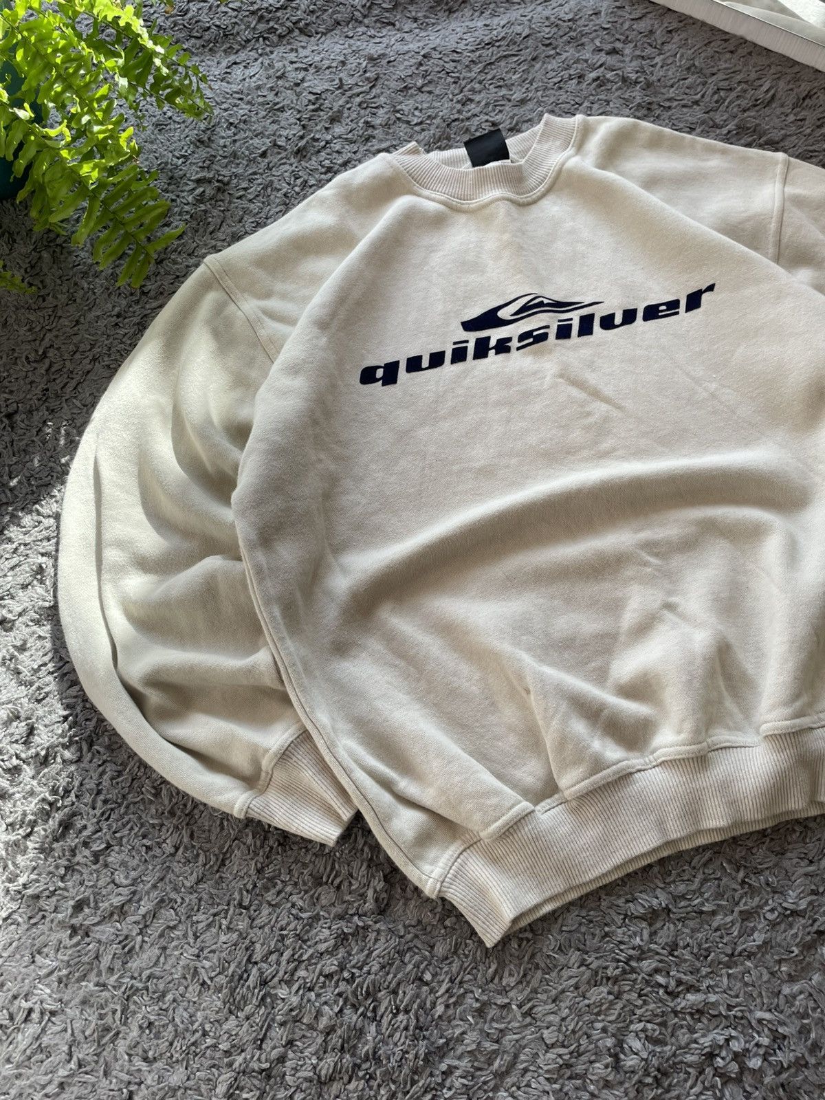 Quiksilver × Vintage 00s Quicksilver Sweatshirt Streetwear Vintage Logo Y2k Rare Size US M / EU 48-50 / 2 - 6 Thumbnail