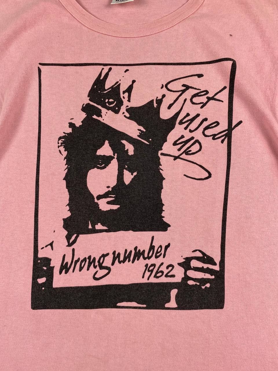 Vintage vintage wrong number union made tee nice design Size US M / EU 48-50 / 2 - 2 Thumbnail