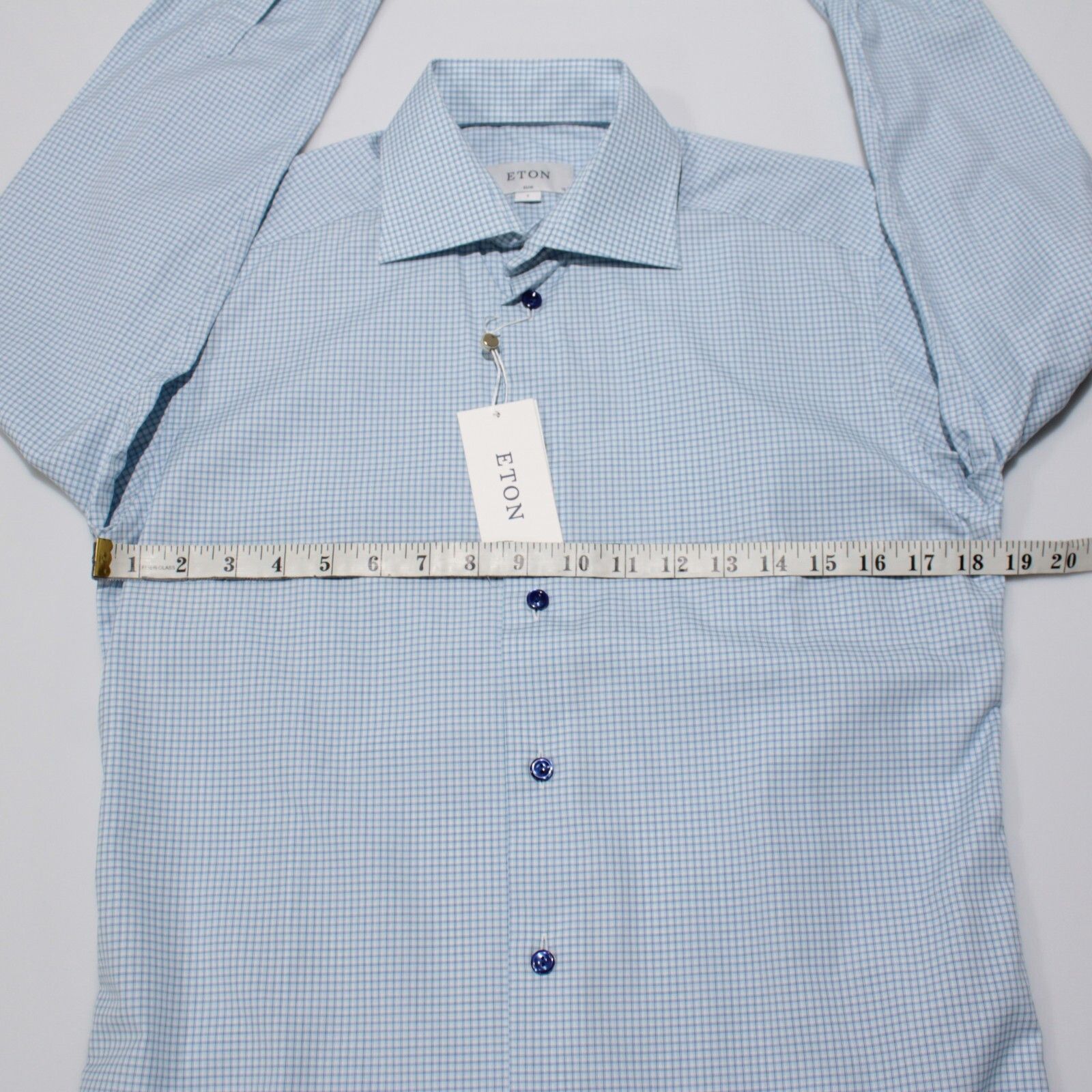 Eton Eton New with tags Shirt Size S US In Blue Size US S / EU 44-46 / 1 - 4 Thumbnail