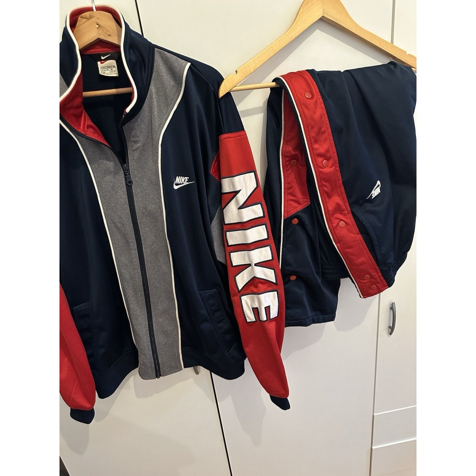 Nike Nike Air Trainingsanzug Size XL Retro Vintage Tracksuit 90s Size US XL / EU 56 / 4 - 3 Thumbnail