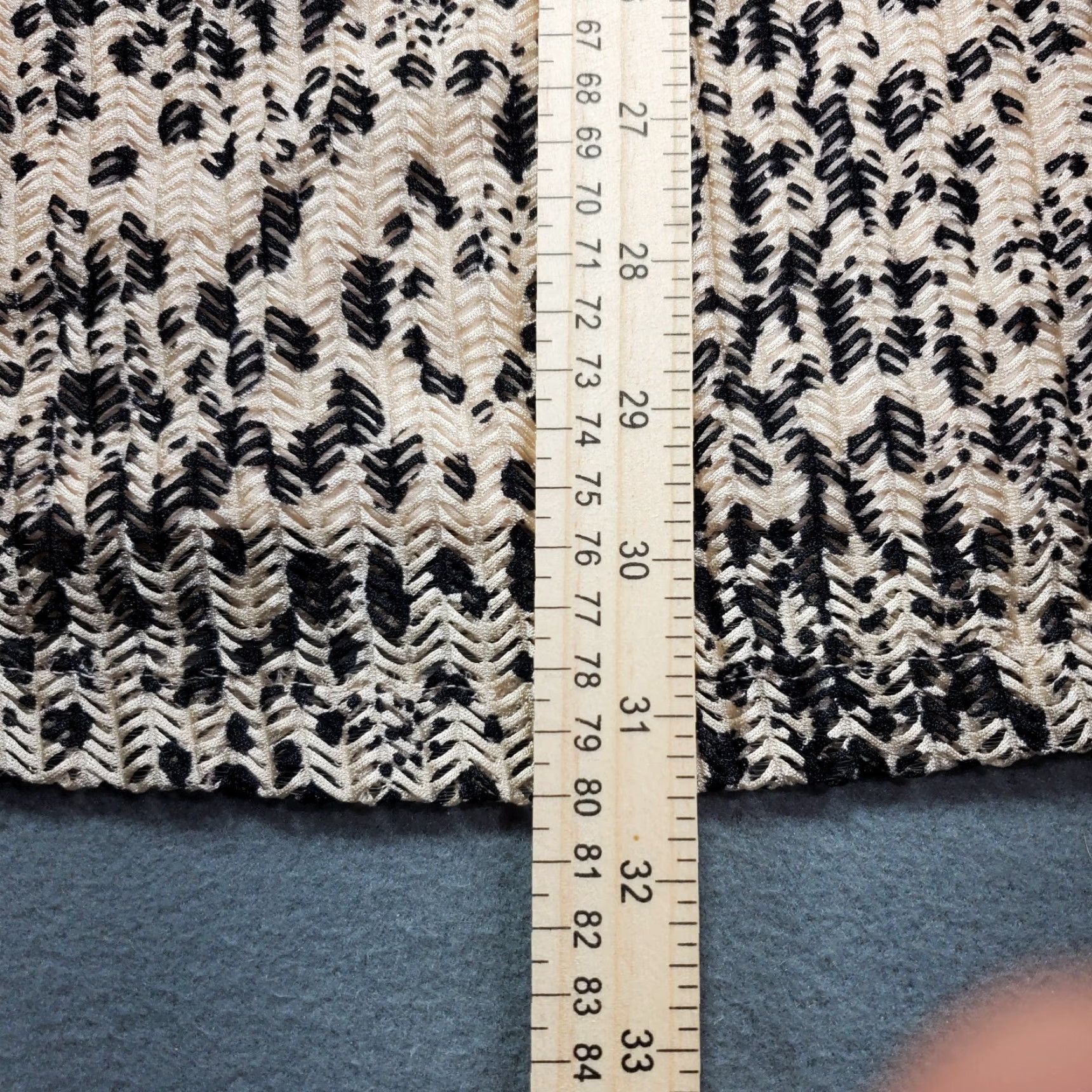 Sears Simply Styled By Sears Dress Womens Small Cold Shoulder Sleeve Beige Black Dots Shirt? Size S / US 4 / IT 40 - 4 Thumbnail