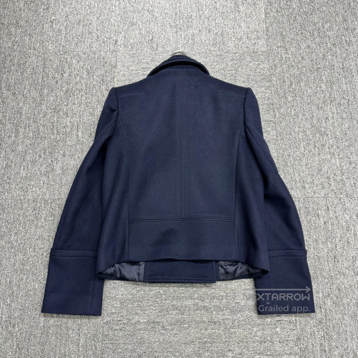 Alexander McQueen ALEXANDER MCQUEEN Double-layered wool suit jacket with a c Size US S / EU 44-46 / 1 - 2 Thumbnail