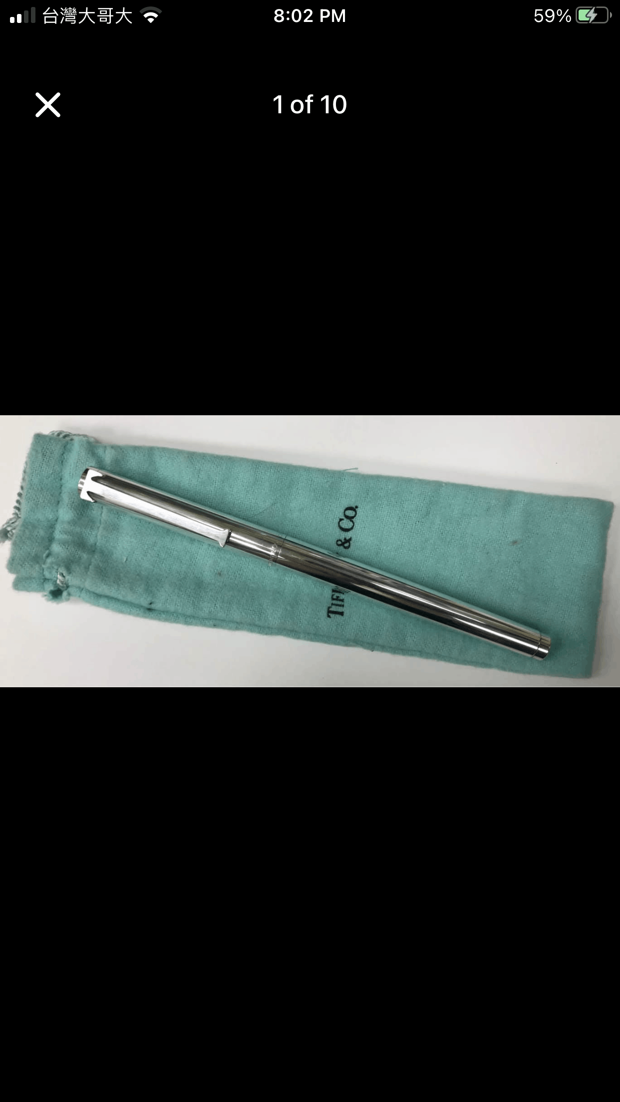 Tiffany & Co. Vintage Tiffany & Co. Sterling Silver 18Kt WG fountain Pen Size ONE SIZE - 8 Thumbnail