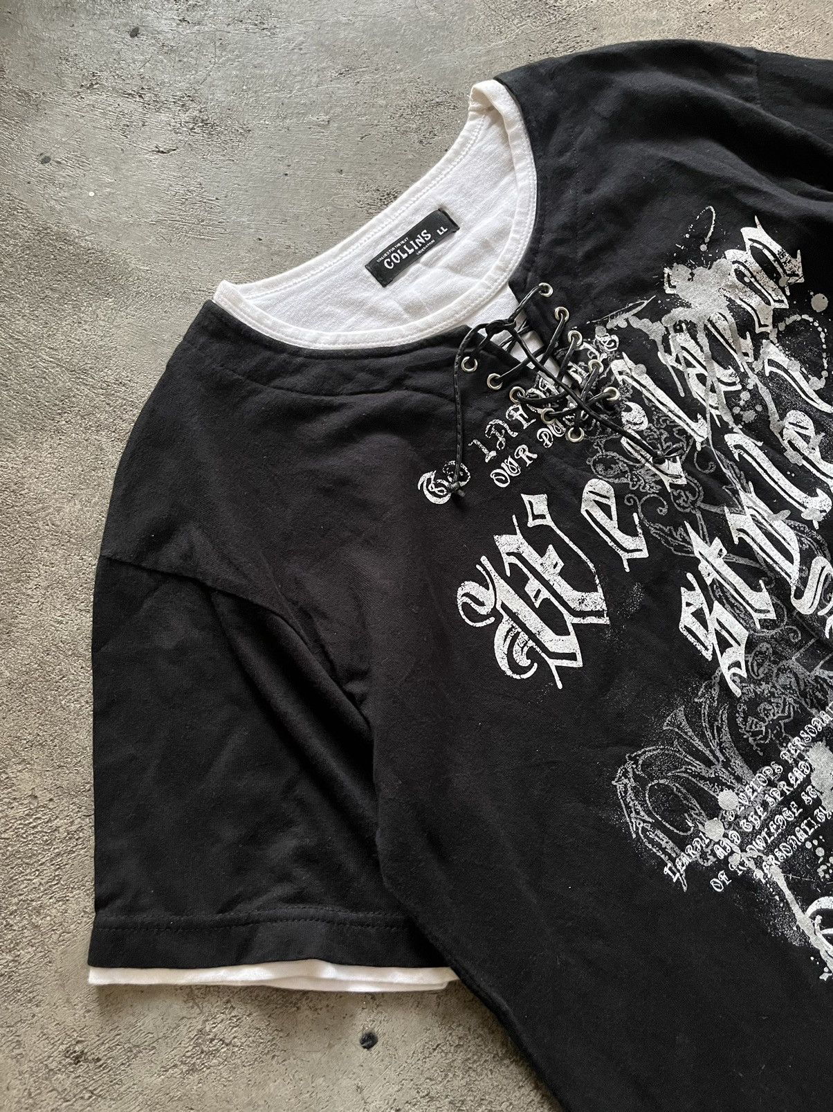 If Six Was Nine Japanese~Collins Poem Seditionaries Punk Style T-Shirt Size US L / EU 52-54 / 3 - 3 Thumbnail