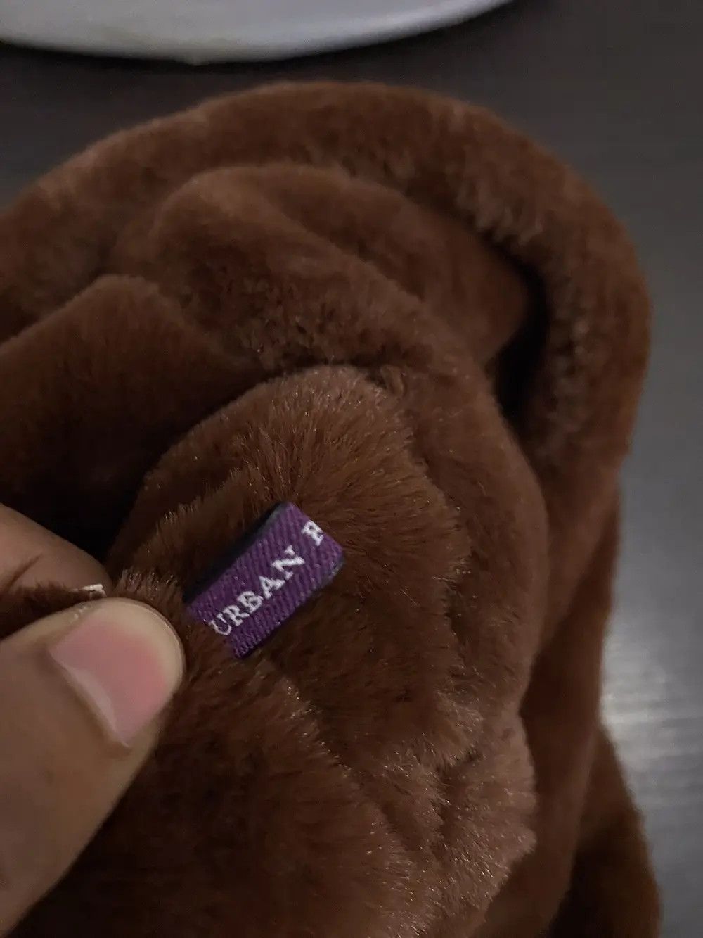 URBAN RESEARCH DOORS × Vintage Urban Research Doors Mink Fur Fleece Round Neck Scarf Size ONE SIZE - 3 Thumbnail