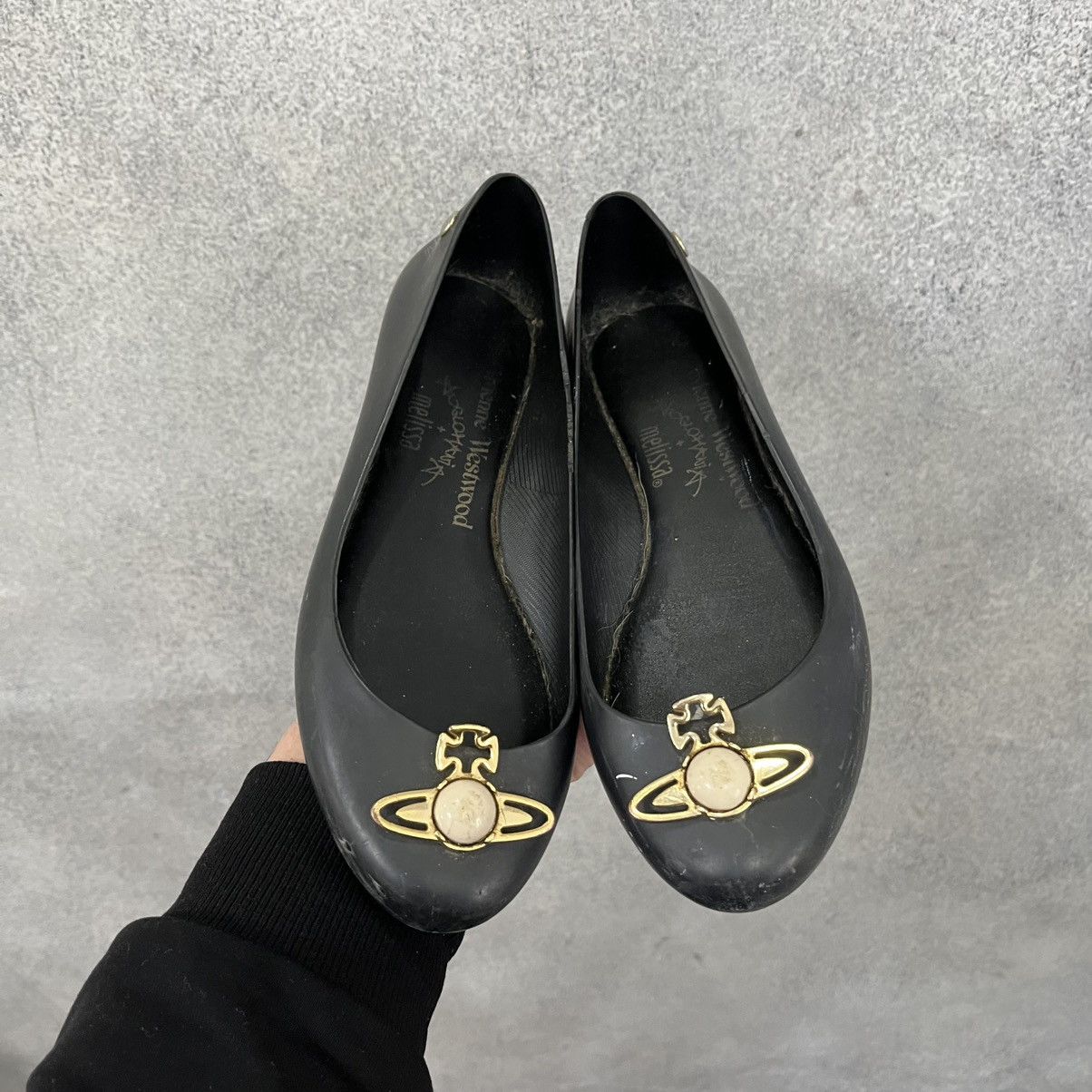 Vivienne Westwood Vivienne Westwood Melisa Anglomania Balet Orb Flats Size US 6.5 / IT 36.5 - 3 Thumbnail
