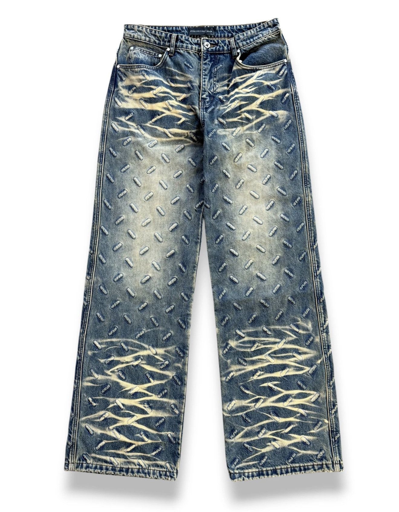 Who Decides War Who decides war thread plate denim Size US 34 / EU 50 - 3 Thumbnail