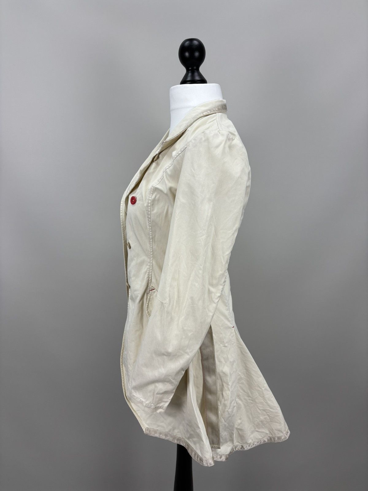 Marithe + Francois Girbaud Womens jacket Marithe Francois Girbaud Size XS/S Color Beige Size XS / US 0-2 / IT 36-38 - 10 Thumbnail