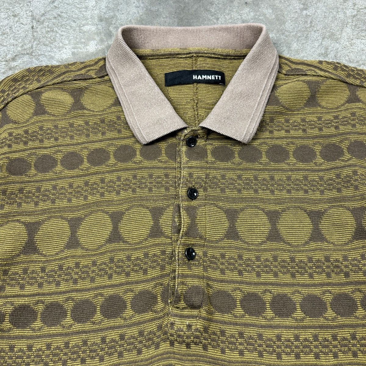 Katharine Hamnett London Hamnett - Abstract Polo Size US S / EU 44-46 / 1 - 8 Thumbnail