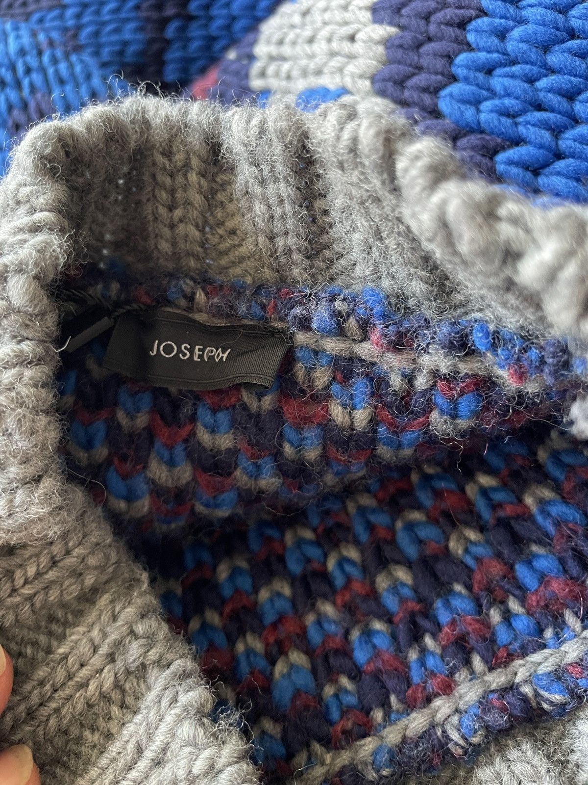Joseph Joseph Chunky Merino Wool Floral Knit RRP €615 Size XS / US 0-2 / IT 36-38 - 10 Thumbnail