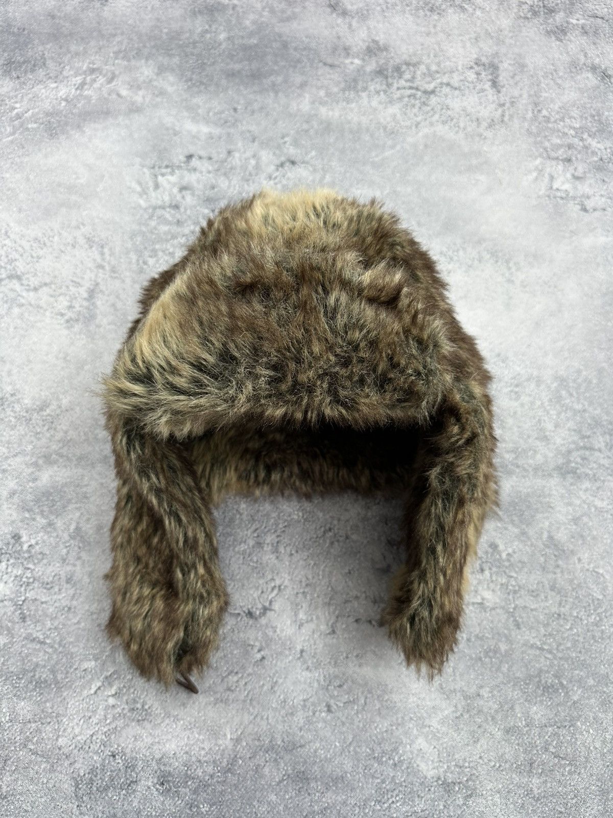 If Six Was Nine Vintage 90s Faux Fur Trapper Ushanka Mohair Fuzzy Hat Y2K Size ONE SIZE - 6 Thumbnail