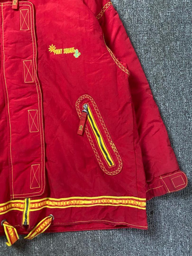 Japanese Brand Vintage Point Square Outdoor Jacket (205) Size US S / EU 44-46 / 1 - 10 Thumbnail