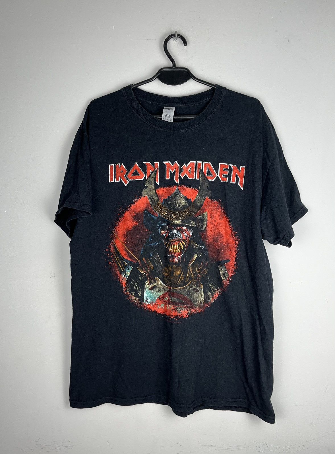 Band Tees × Iron Maiden × Vintage Iron Maiden vintage gildan t-shirt Size US L / EU 52-54 / 3 - 1 Thumbnail