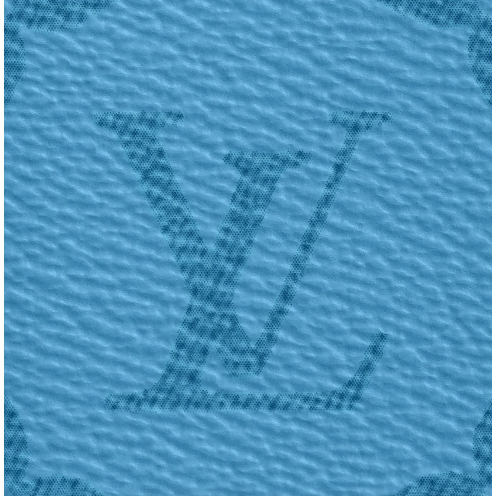 Louis Vuitton Louis Vuitton Blue Monogram Logo Pocket Organizer Wallet Size ONE SIZE - 6 Thumbnail