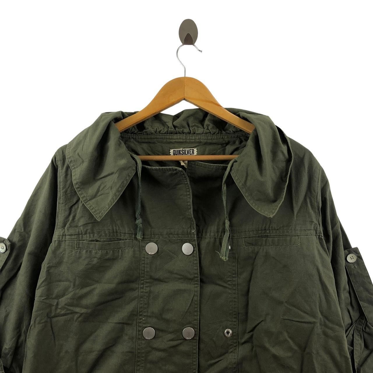 Quiksilver QUIKSILVER SURF Technical Pea Coat Jacket Windbreaker Size S / US 4 / IT 40 - 3 Thumbnail