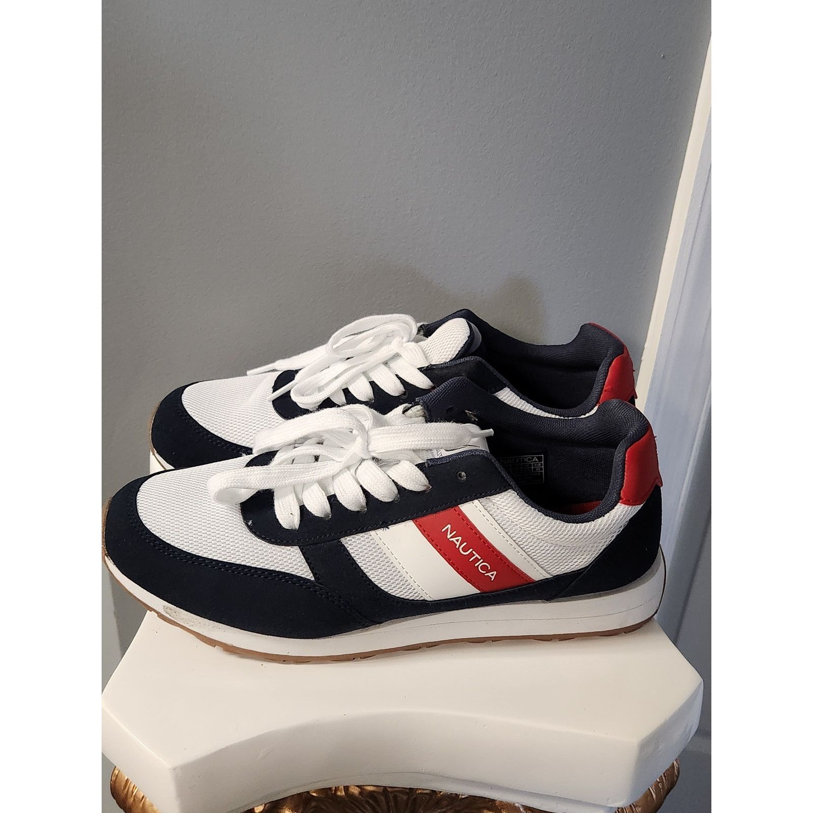 Nautica Nautica Fashion Sneakers Lace Up Trainers Walking Shoes 10 Size US 10 / EU 43 - 2 Thumbnail