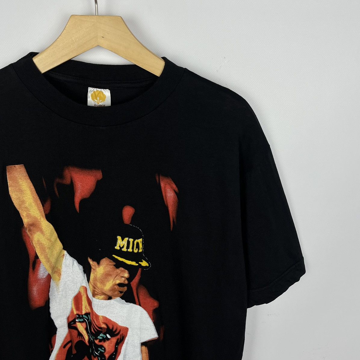 Band Tees Vintage Mick Jagger Rolling Stones rare rock band tee 90’s Size US XL / EU 56 / 4 - 2 Thumbnail
