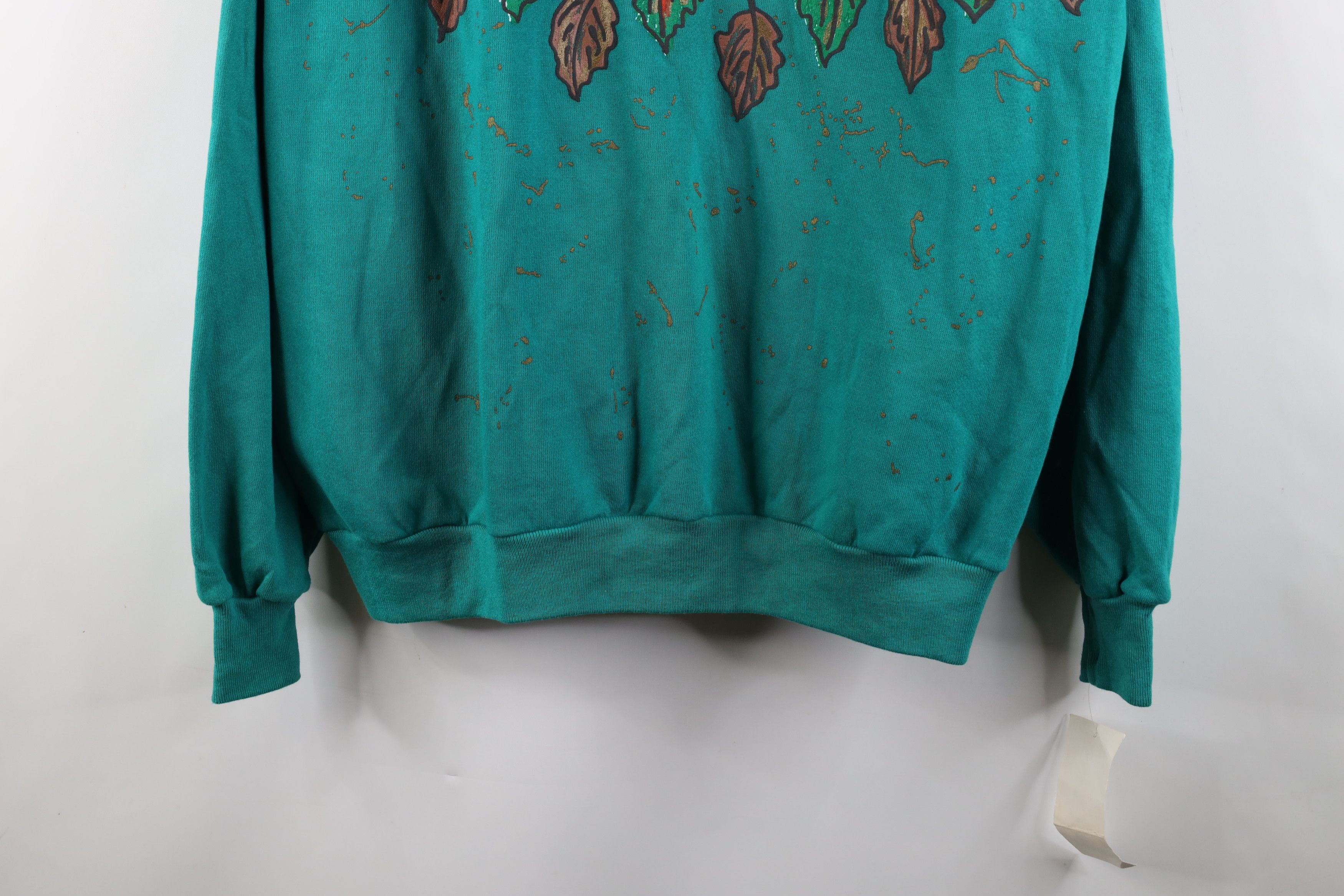 Vintage Deadstock Vintage 90s Streetwear Geometric Sweatshirt USA Size ONE SIZE - 3 Thumbnail
